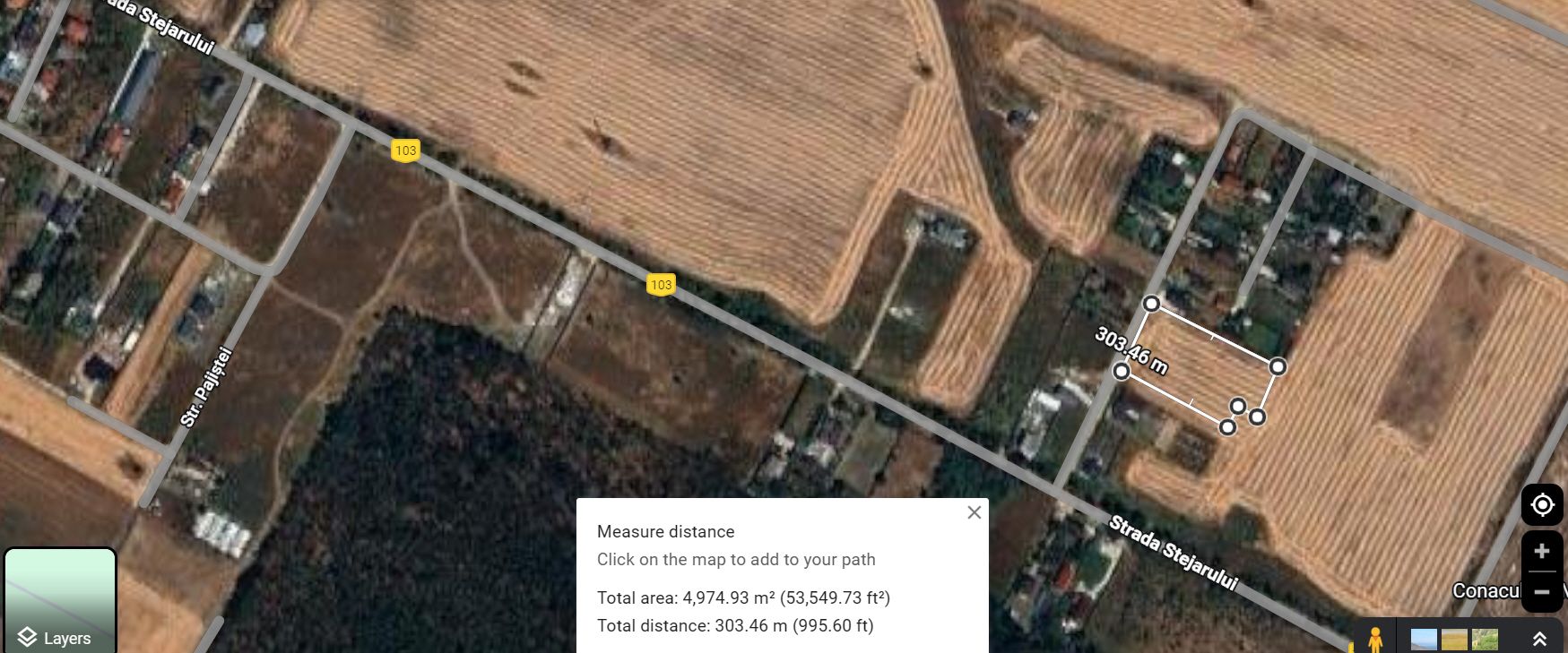 Vand teren cu suprafata de 26.000mp intravilan in Cornetu - Magurele — fotografia 4