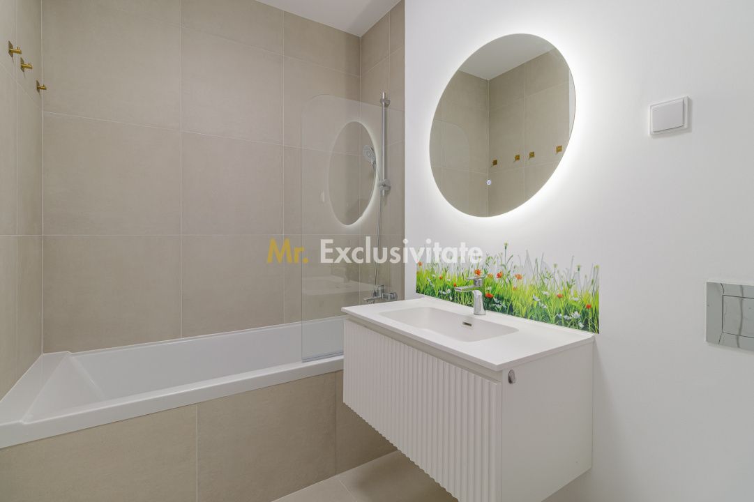 Prima inchiriere apartament 2 camere cu parcare Arcadia Domenii — fotografia 11