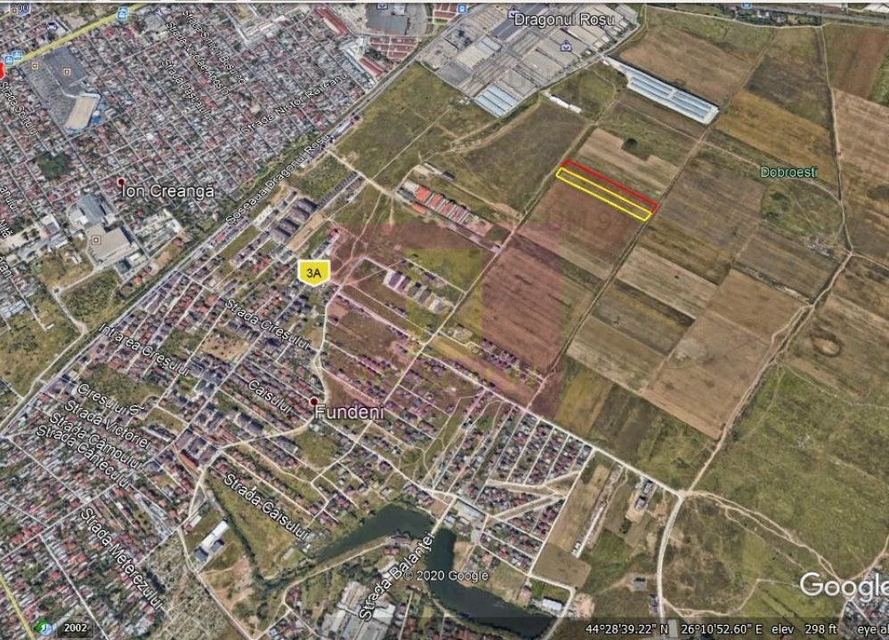 Teren 7500mp-Fundeni Dobroesti — fotografia 3