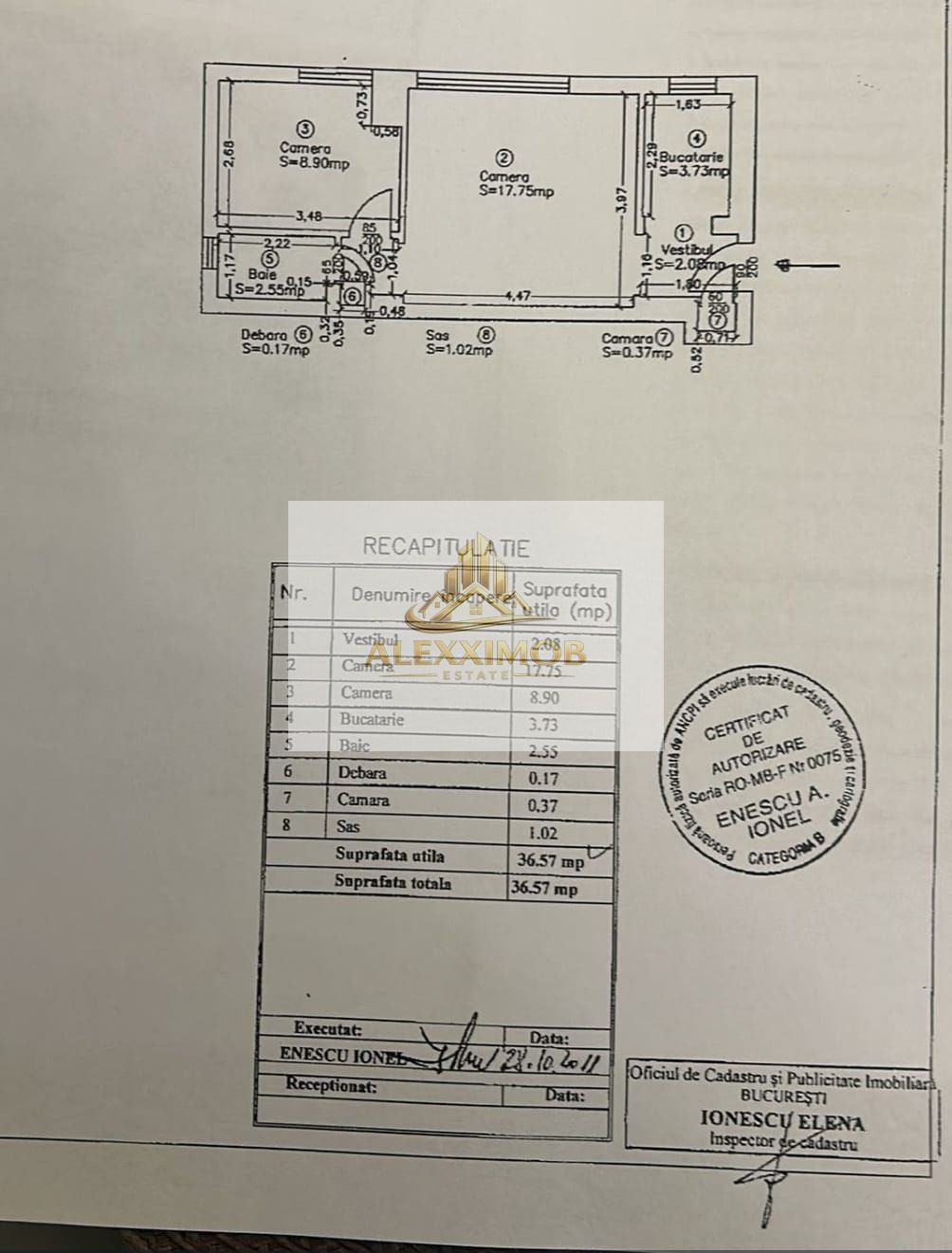 Apartament de Vanzare - Gara de Nord - metrou - 38 mp — fotografia 5