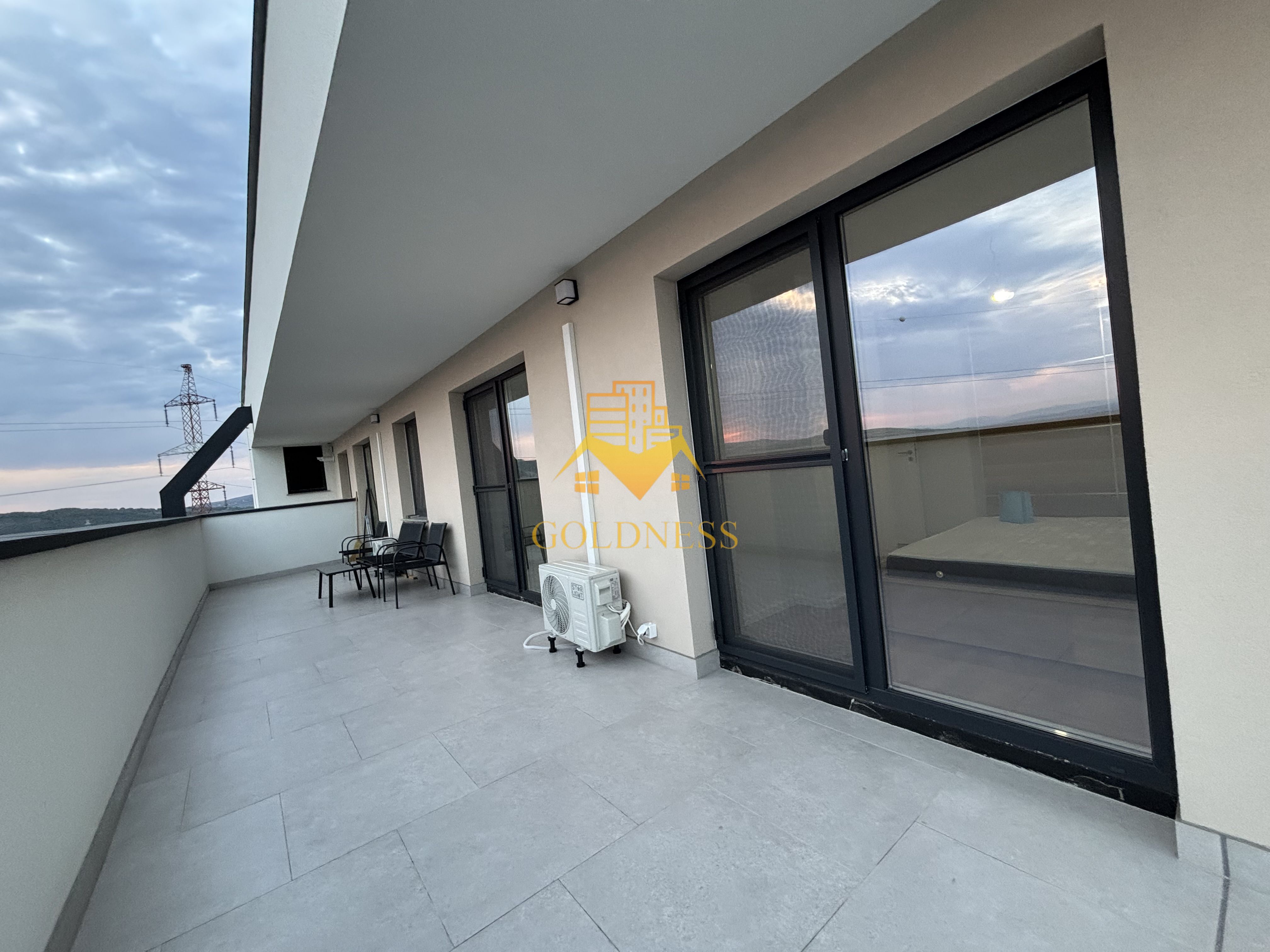 3 camere, modern, parcare, prima inchiriere, teras 46 mp, Apahida — fotografia 4