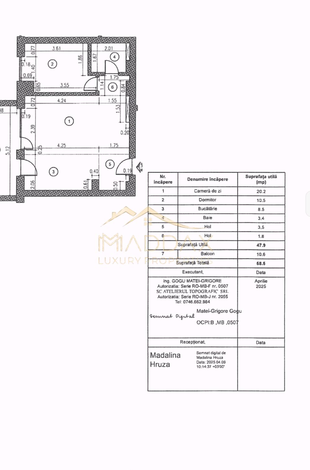 Apartament 2 Camere de Lux /Fabrica de Glucoza/Predare la alb-169.000 € — fotografia 12