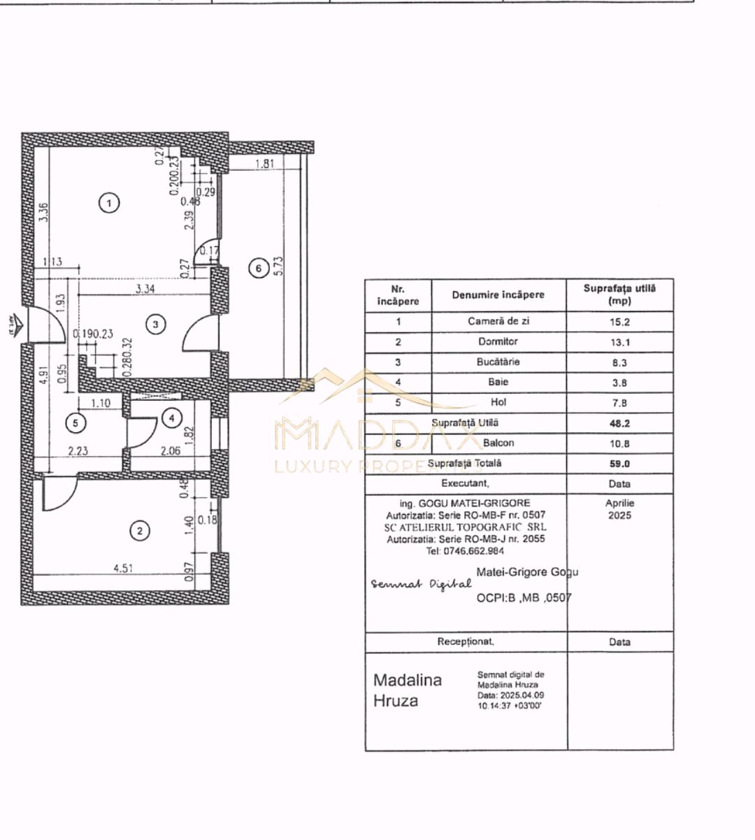 Apartament 2 Camere de Lux /Fabrica de Glucoza/Predare la alb-169.000 € — fotografia 13