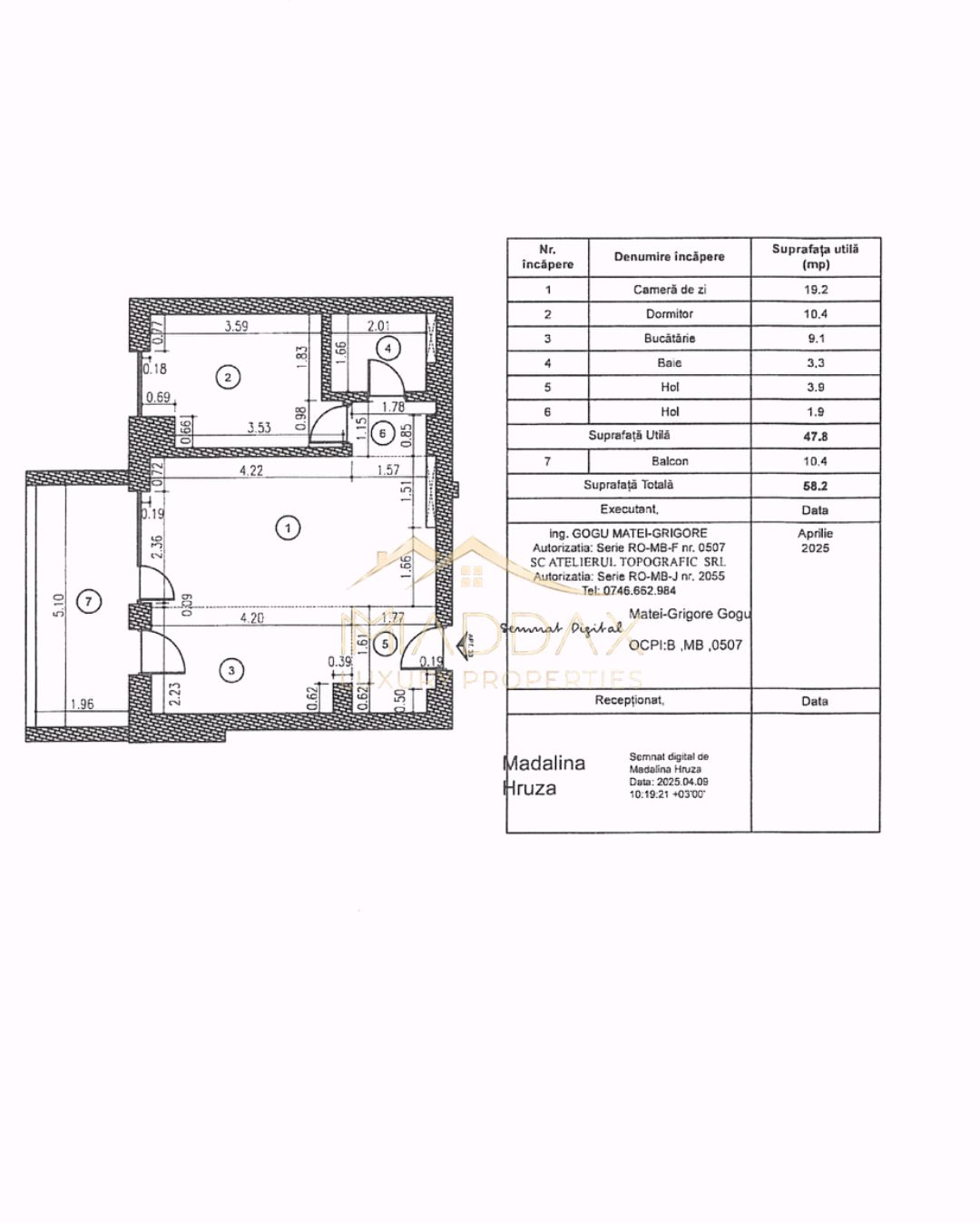 Apartament 2 Camere de Lux /Fabrica de Glucoza/Predare la alb-169.000 € — fotografia 14