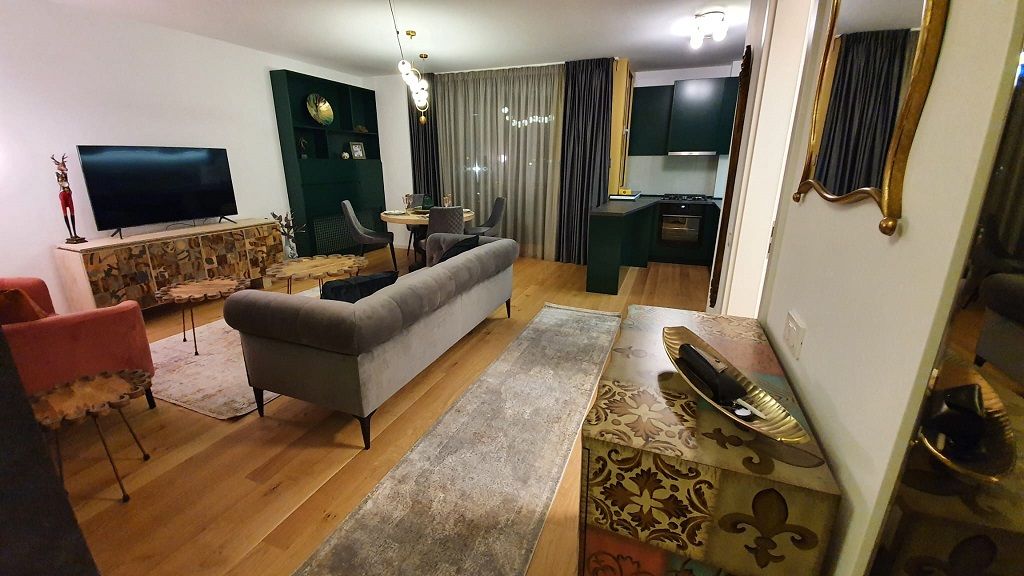 Renting Bucharest | 1 bedroom apartment | Aviatiei | 2 bathrooms | Parking