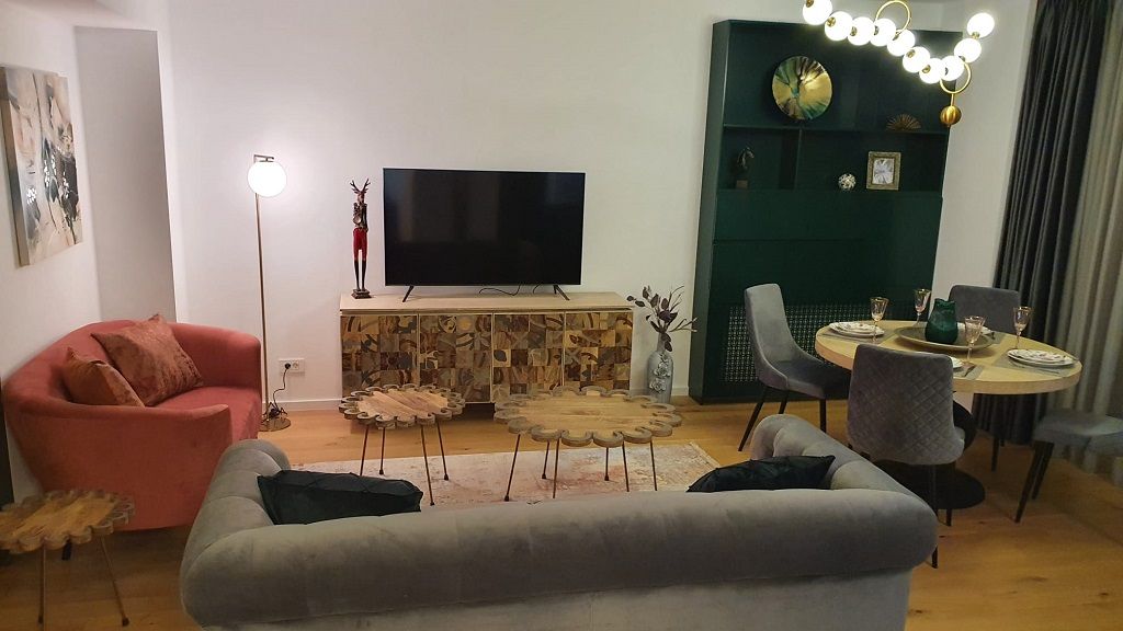 Renting Bucharest | 1 bedroom apartment | Aviatiei | 2 bathrooms | Parking — fotografia 3