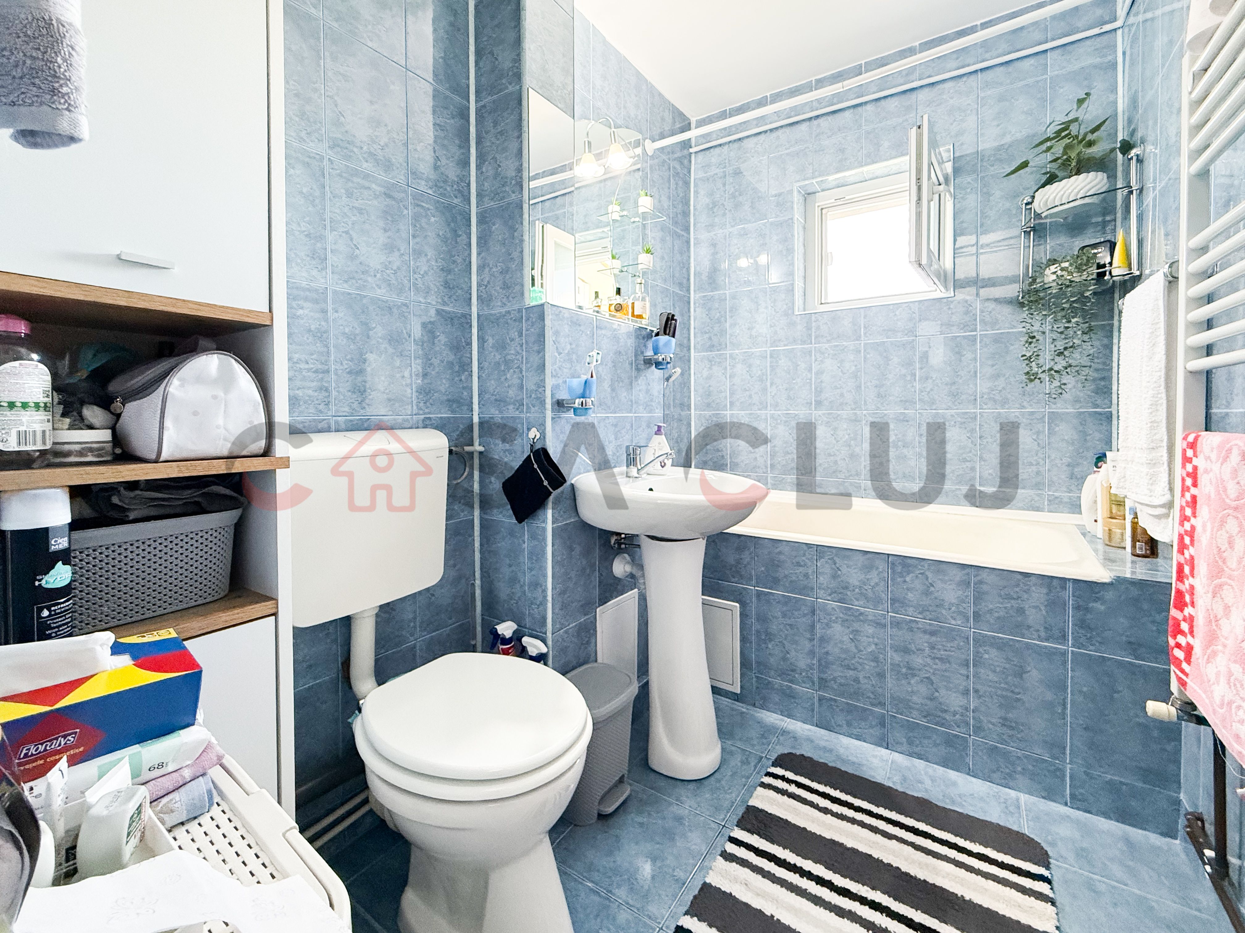 2 camere, 2 balcoane, zona Big Manastur — fotografia 3