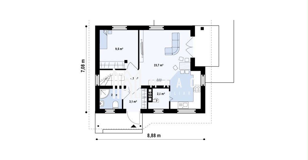 Casă de vânzare Cisnădie | Central | 5 camere | teren 375 mp — fotografia 5