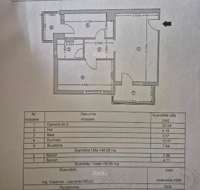 Apartament 2 camere in Complex CItadella - Auchan TItan — fotografia 15