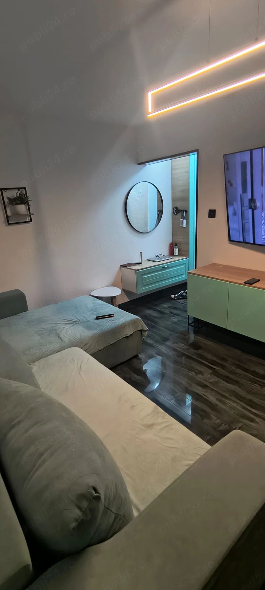Apartament cu 2 camere, la parter, centrală proprie și aer condiționat — fotografia 3