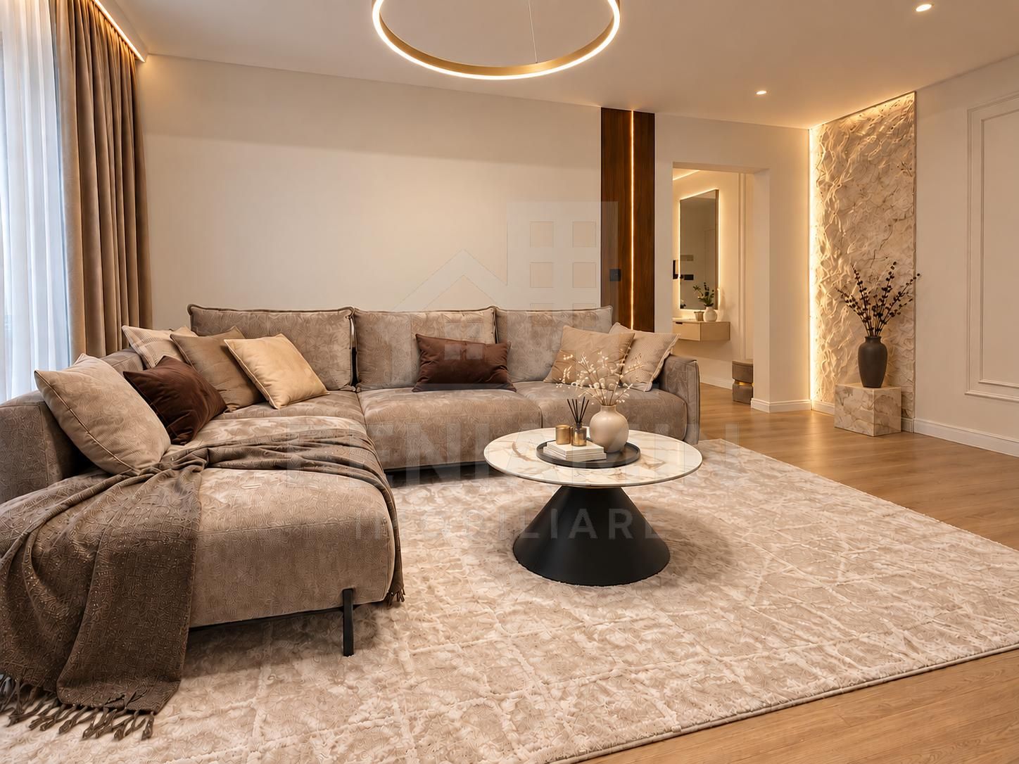 Apartament premium de vanzare 52mp Mobilat si Utilat Cartier Rovine — fotografia 3