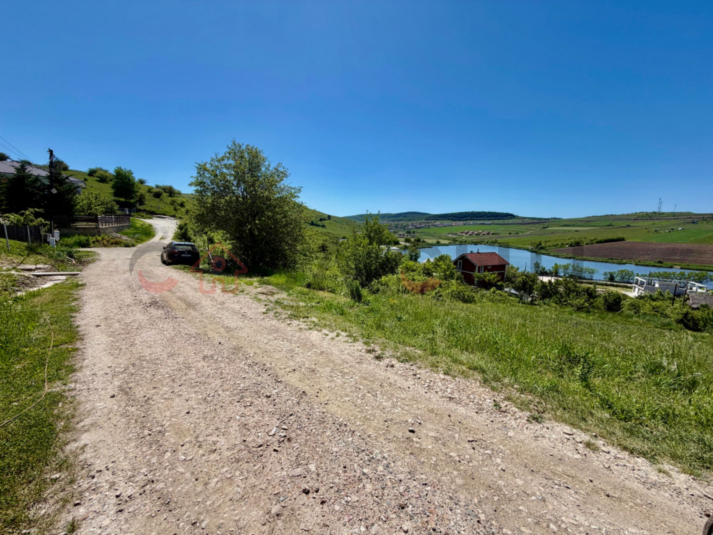 Parcela de vânzare cu vedere spre lac, Chinteni ! — fotografia 4