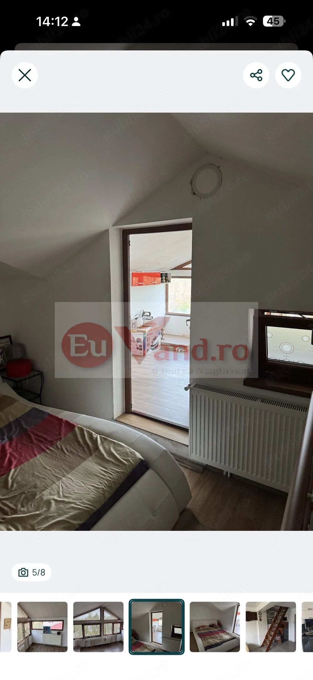 De inchiriat apartament cu 2 camere, Micro 13, et. 5, 300 euro