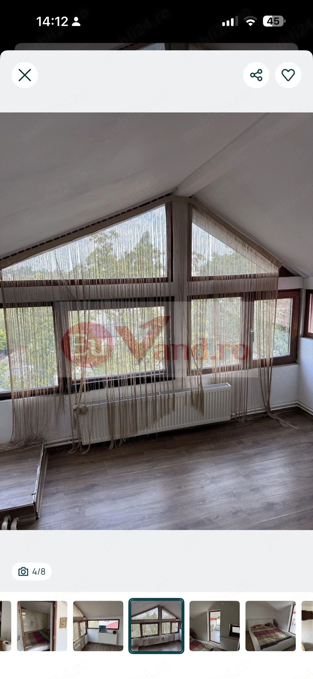 De inchiriat apartament cu 2 camere, Micro 13, et. 5, 300 euro — fotografia 5