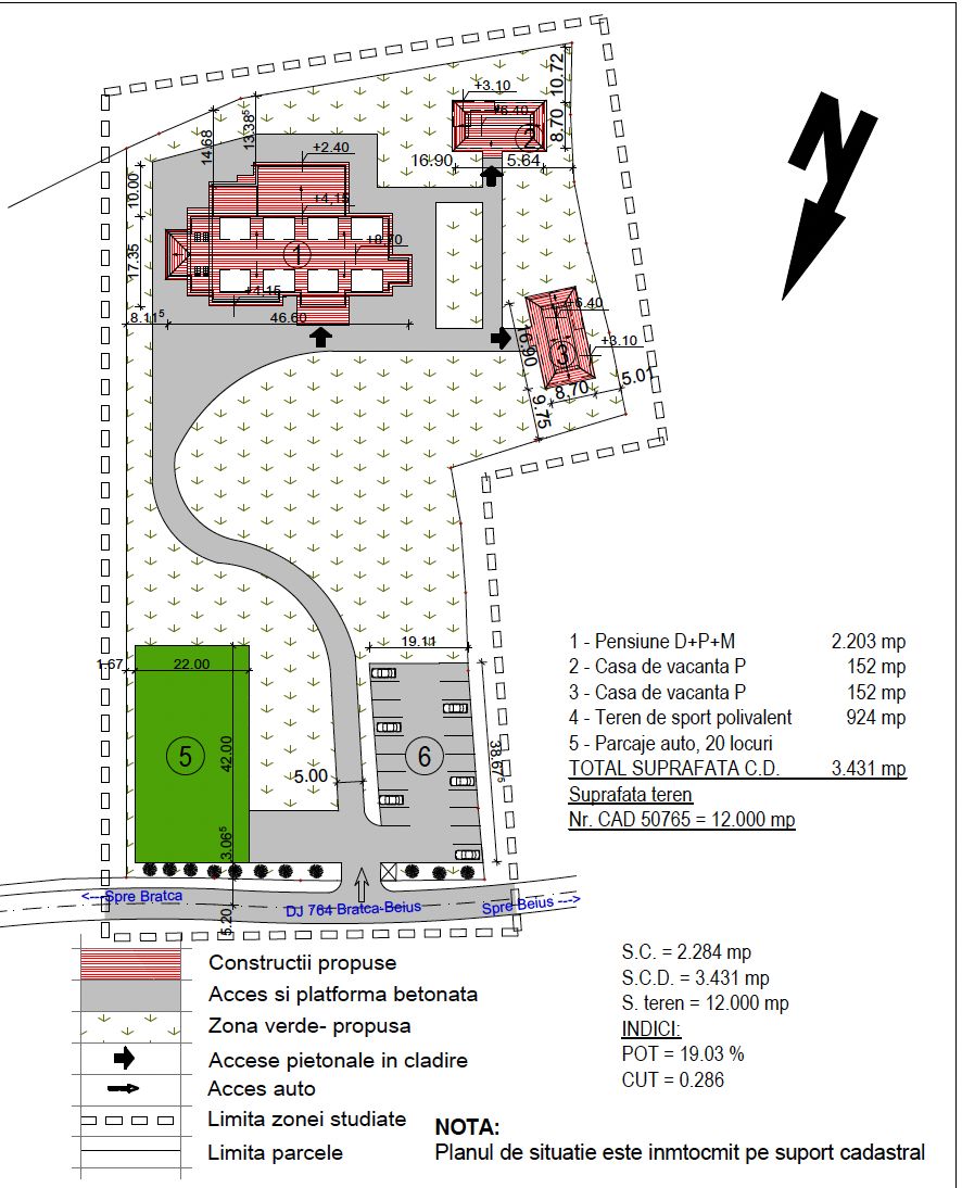 Teren intravilan Rosia, 12 000 mp, cu proiect aprobat. Comision 0. — fotografia 4