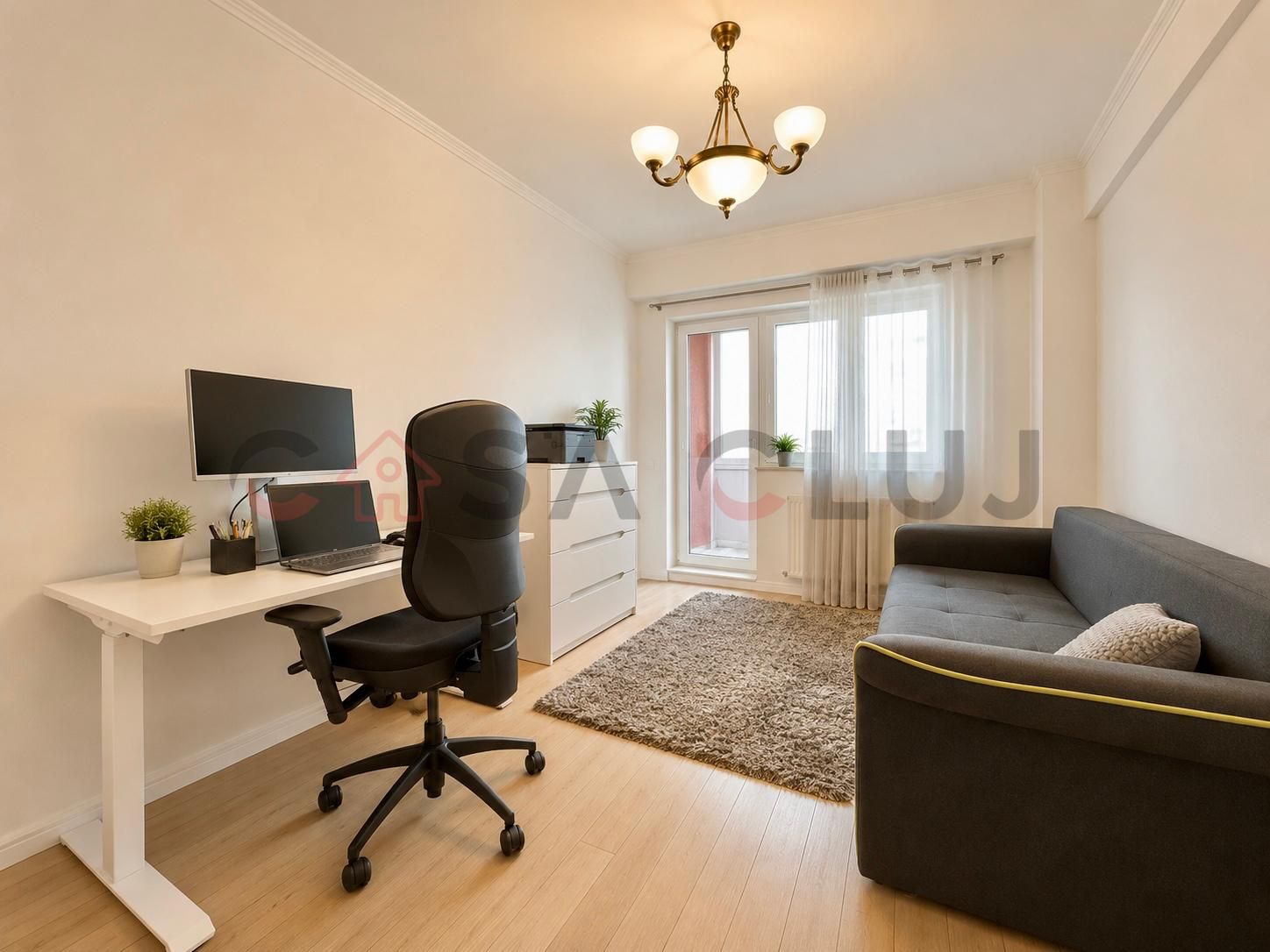 3 camere, decomandat, parcare subterană, Gheorgheni — fotografia 3