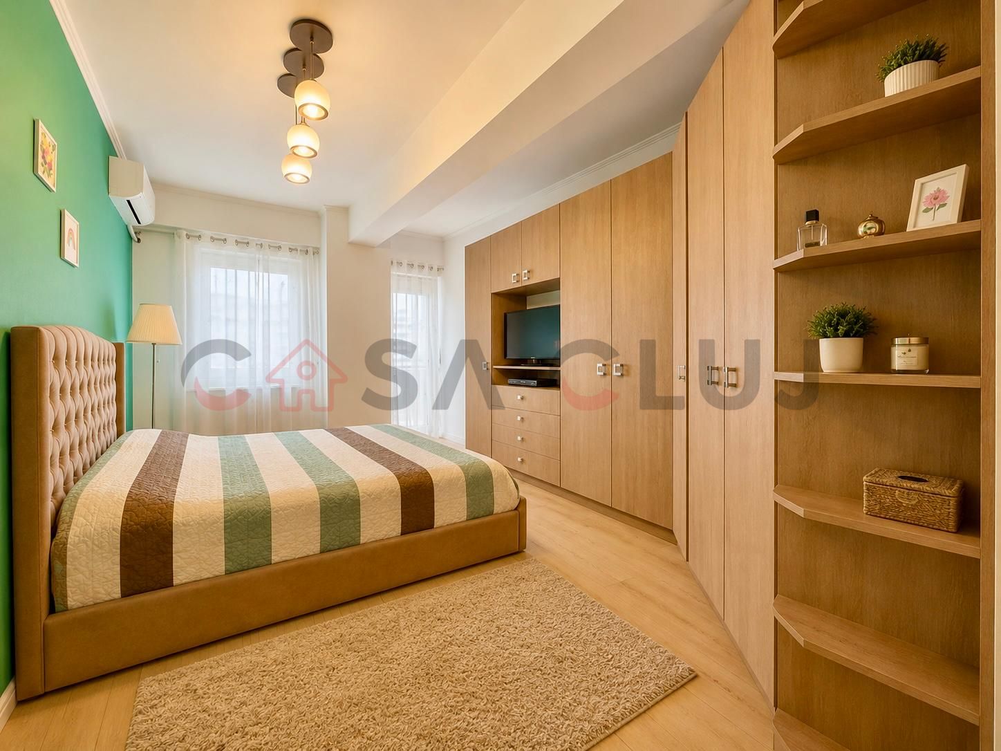 3 camere, decomandat, parcare subterană, Gheorgheni — fotografia 6