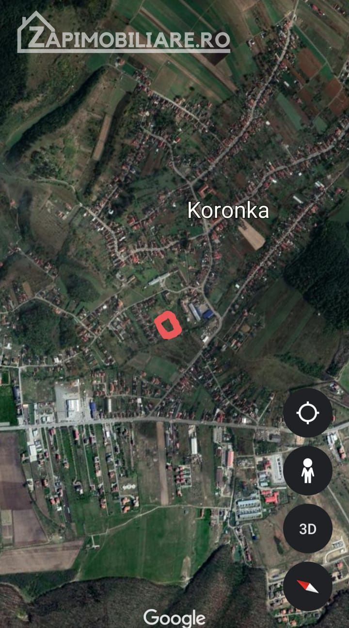 Teren intravilan 5.700 mp in Corunca,zona castelului,34 eu/mp — fotografia 4