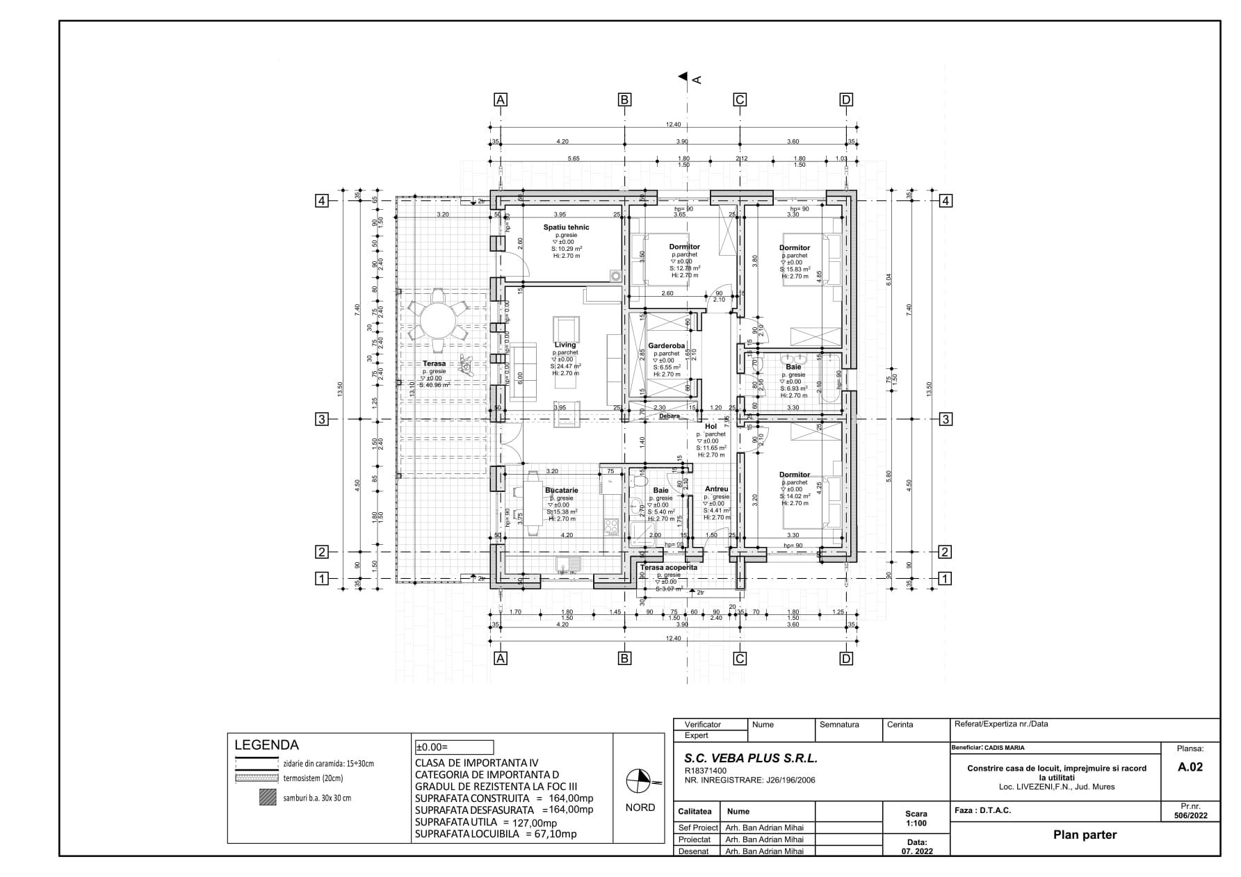 Casa 4 camere,2 băi,127 mp, 618mp teren,  0% comision — fotografia 7