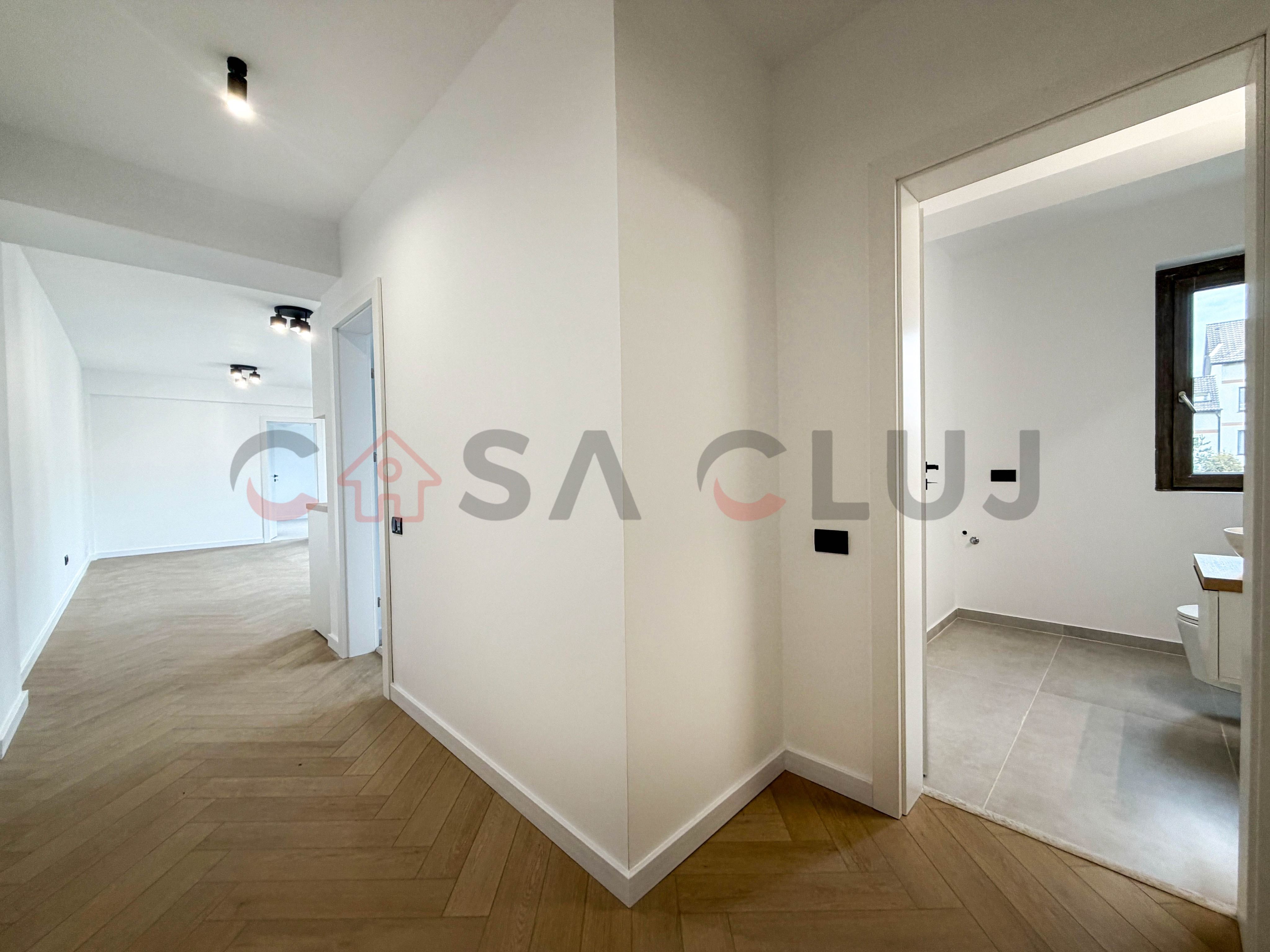 Apartament 3 camere NOU, prima locuire | terasa, parcare | Borhanci — fotografia 4