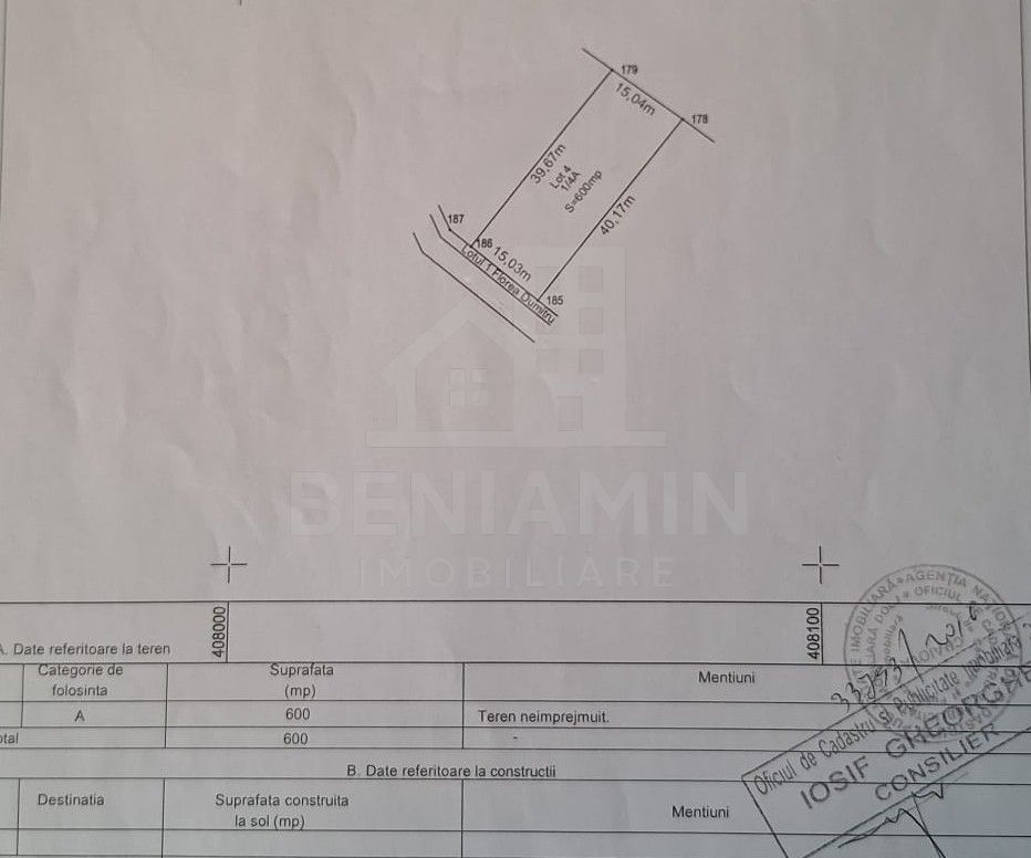 Teren intravilan - 600mp - posibilitate extindere - Selgros — fotografia 4