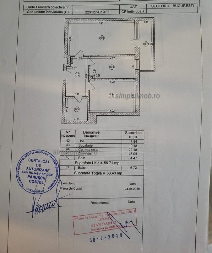 Apartament Berceni, mobilat, utilat — fotografia 12