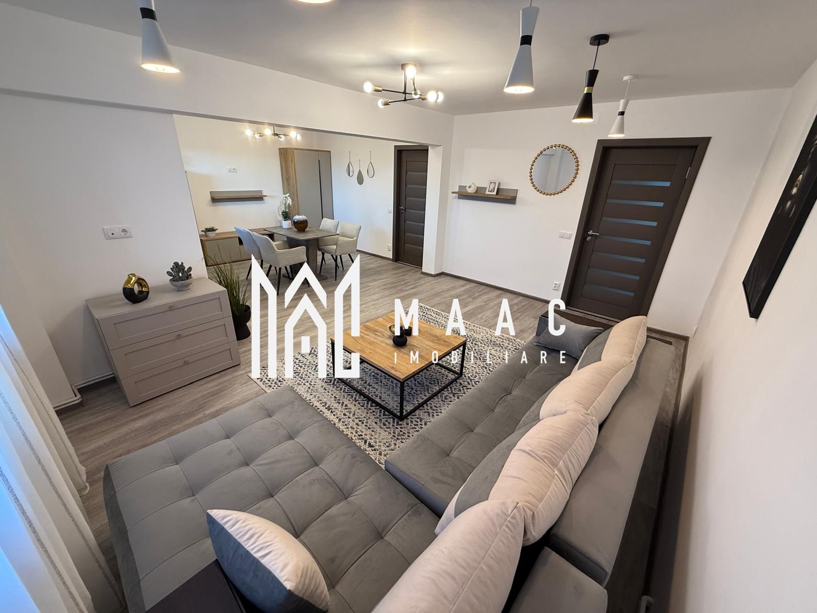 Apartament 3 camere | 2 bai | 2 balcoane | Modern | Central