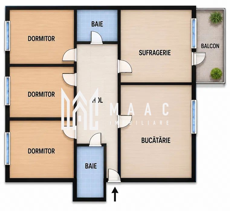 Apartament 4 Camere I Decomandat I Etaj 2 I Vasile Aaron — fotografia 8