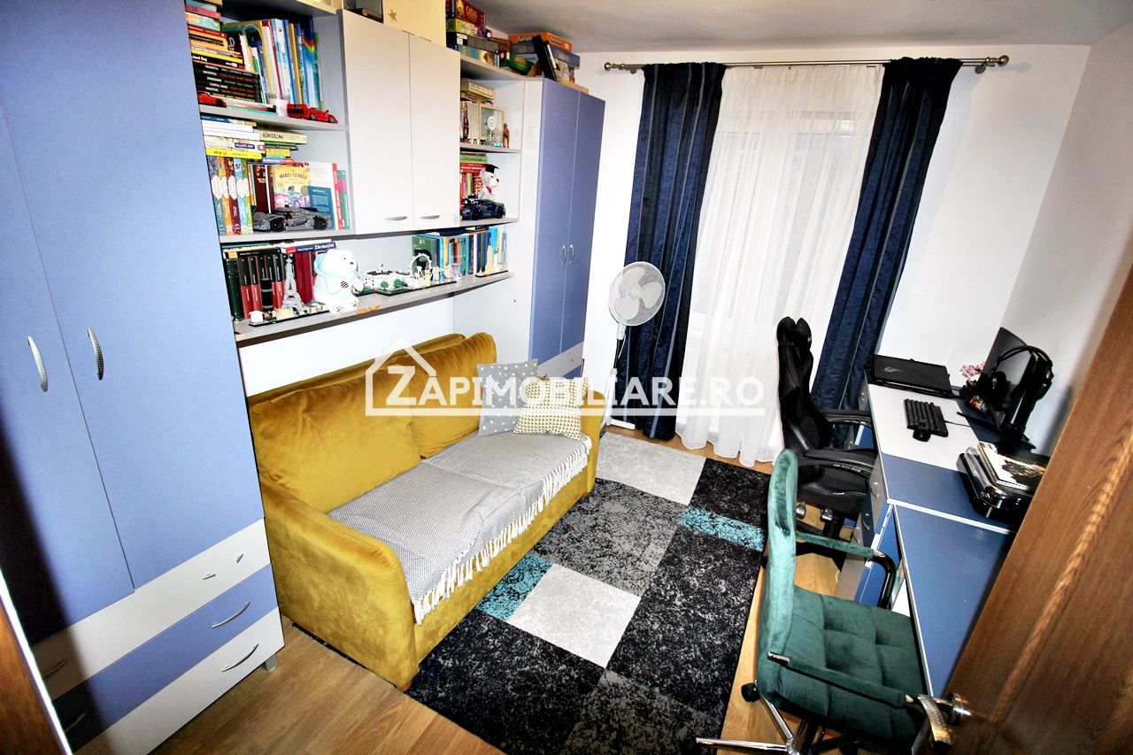 Apartament 3 camere,2 bai,pivnită,70mp,cartier Tudor,mobilat — fotografia 3
