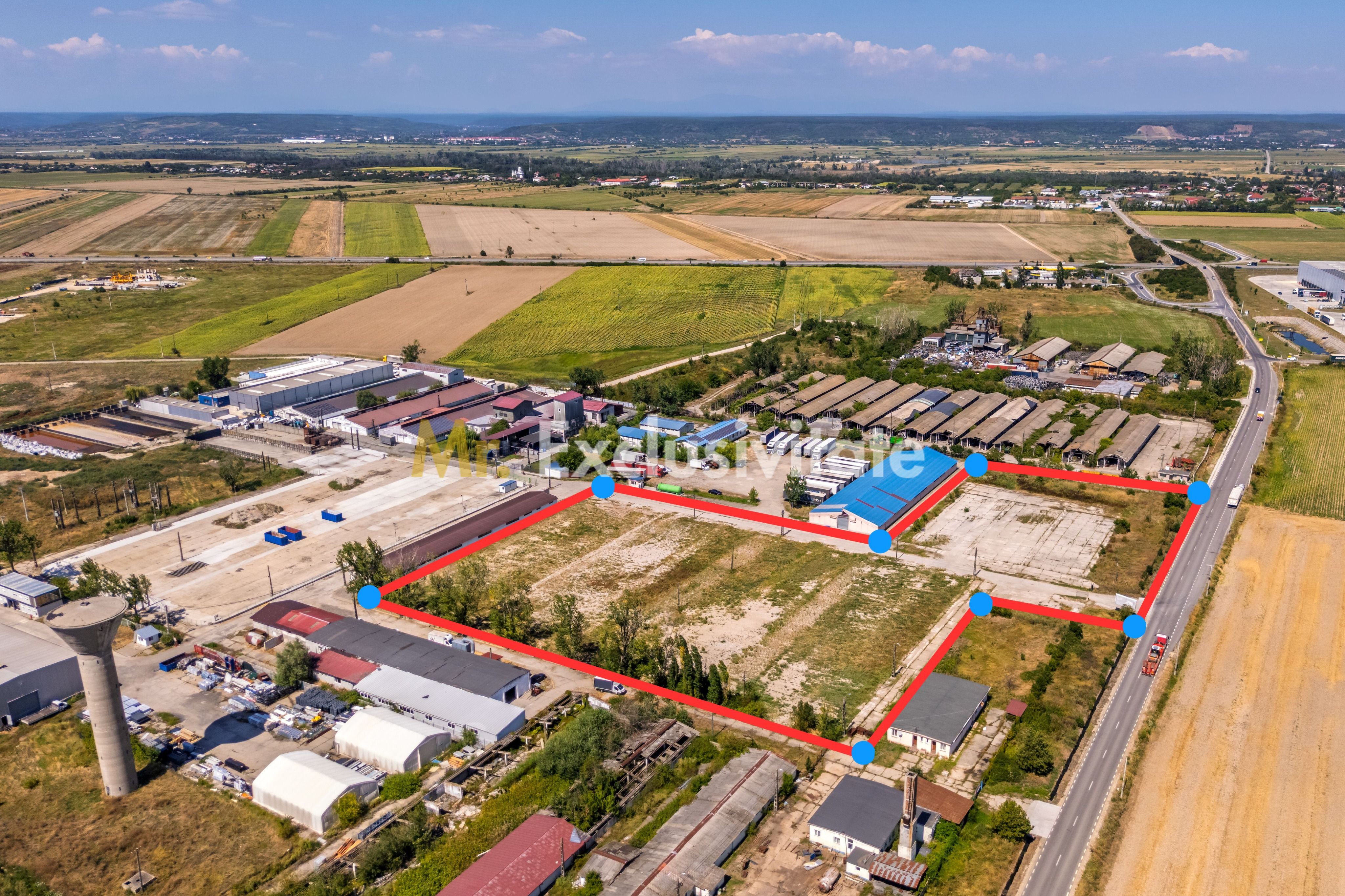 Teren industrial 16.000 mp lângă Autostrada A1 – Căteasca — fotografia 2