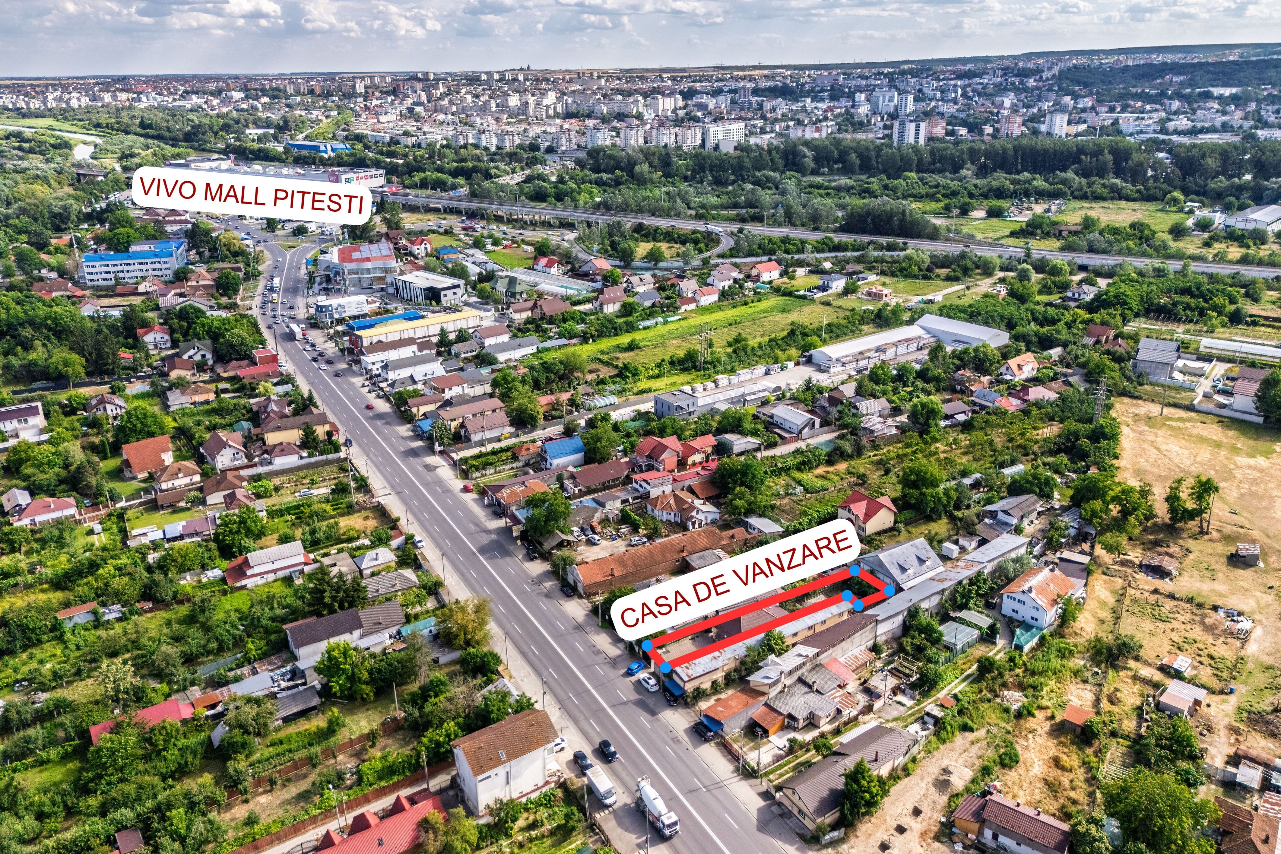 Casă cu teren de 634 mp și beci | Calea Câmpulung, Pitești — fotografia 6
