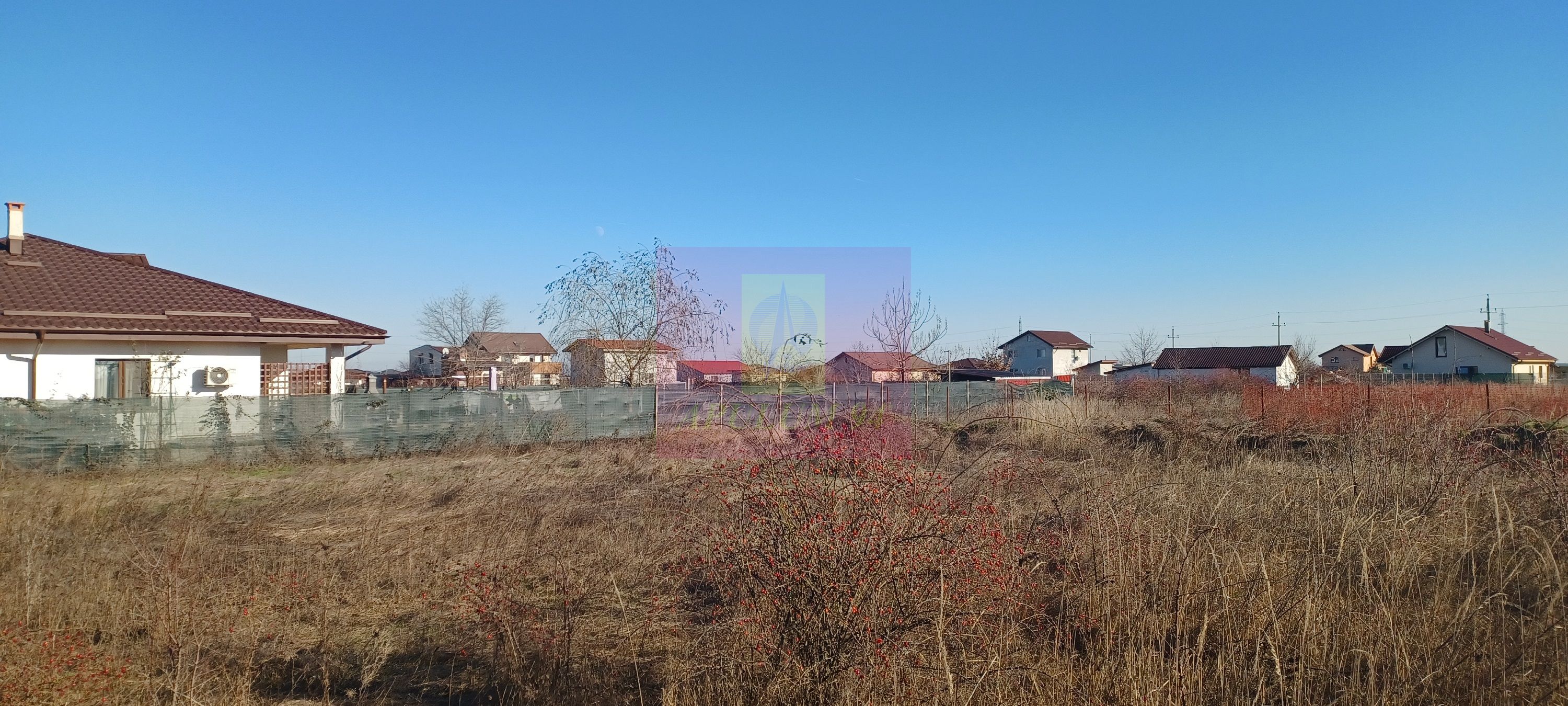 Săbăreni, teren intravilan construibil, cu utilităti in apropiere — fotografia 2