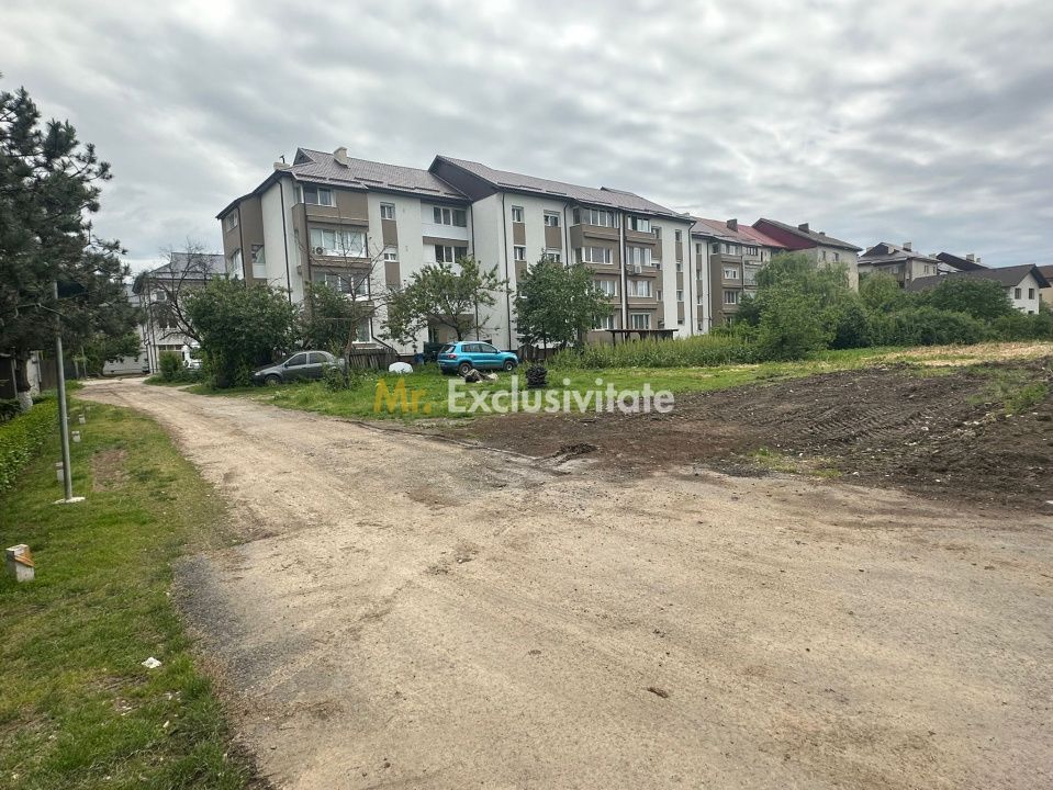 Teren intravilan 454 mp, zonă mixtă CM, central Ghermănești