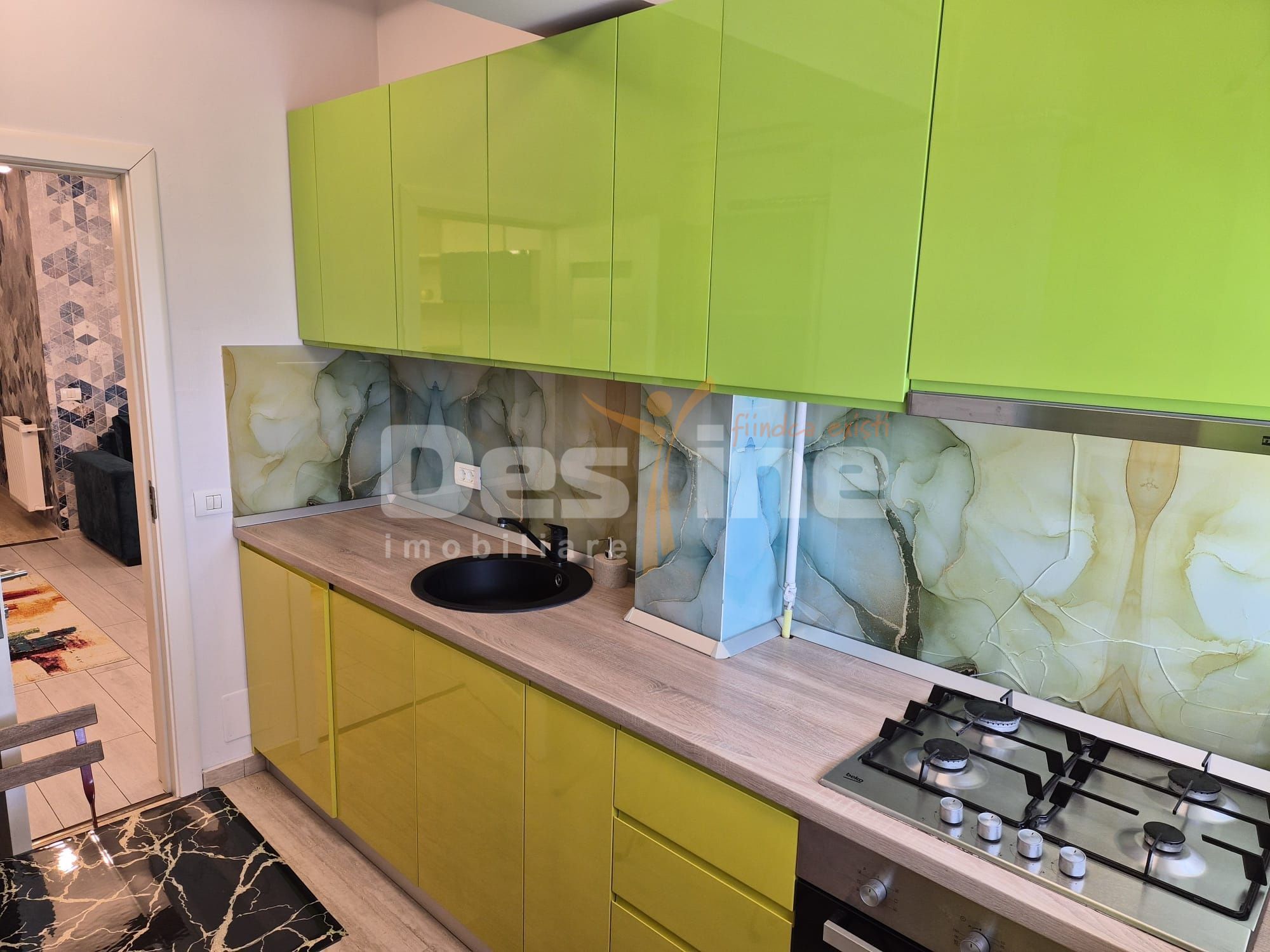 Apartament 2 camere premium – Gară–Centru, zona Scafandri | Bloc nou, — fotografia 6