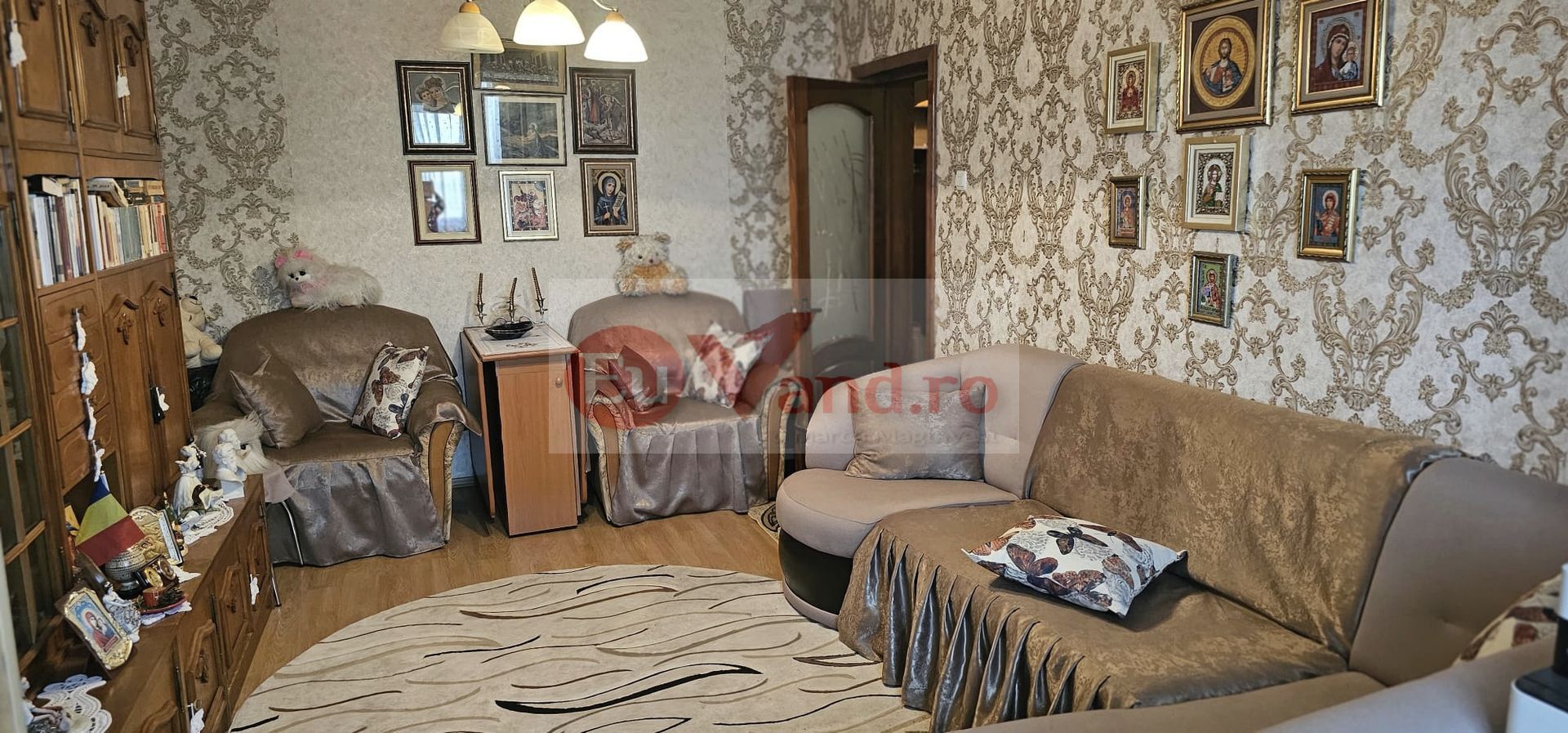 Apartament 2 camere de vanzare, IC Frimu, 57 mp, 2 balcoane, etaj 3/4 — fotografia 3