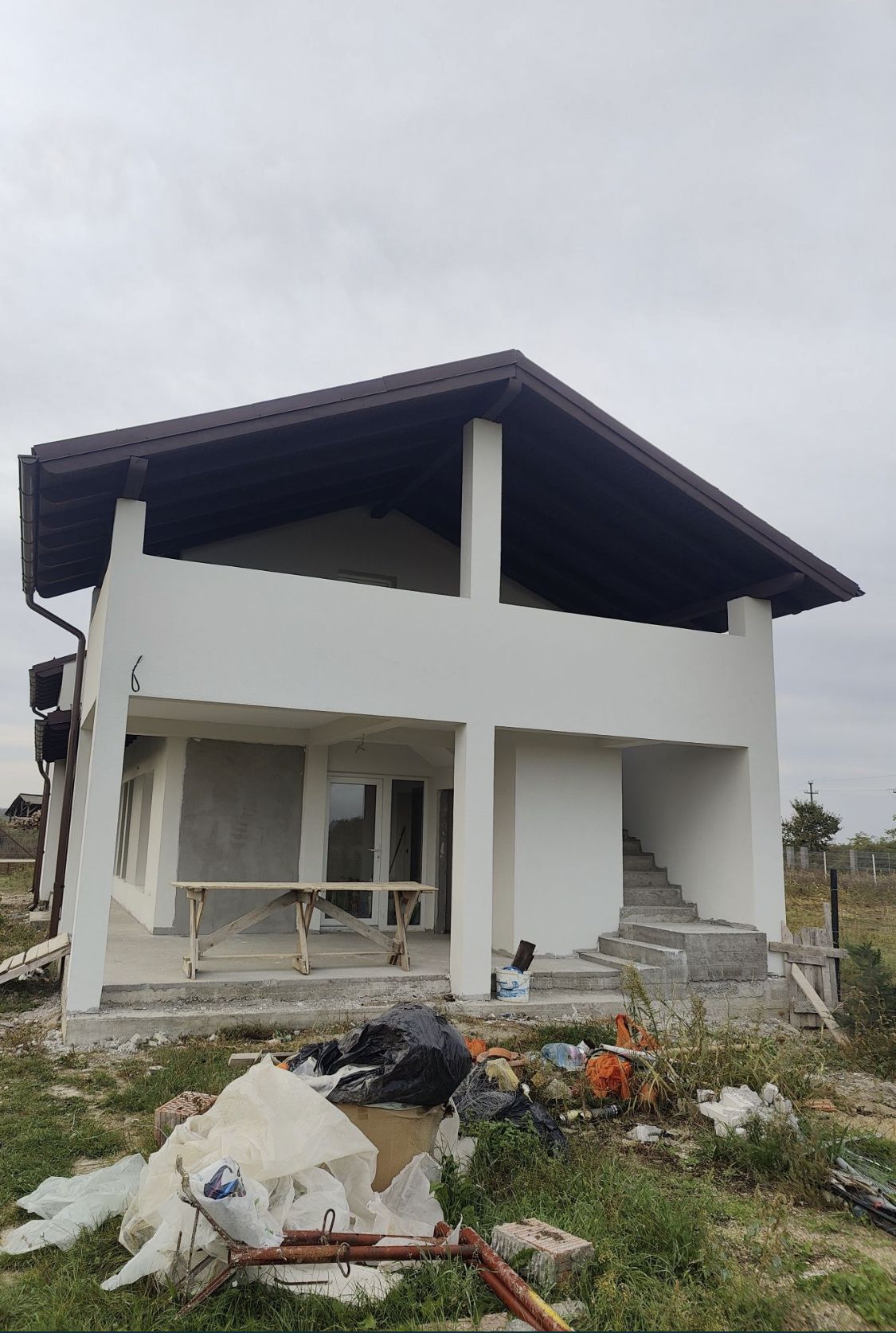 Casa noua de vanzare ( semifinisat) in Ruseni, com. Paulesti — fotografia 6