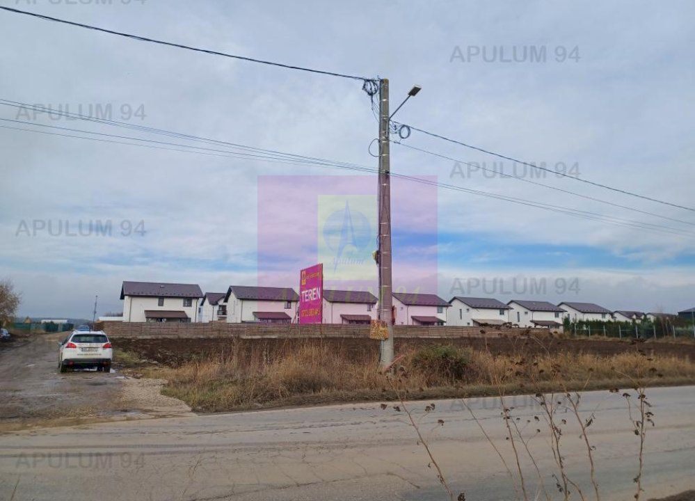 Teren 3.500 mp intravilan construibil pe DJ 602, în Săbăreni — fotografia 2