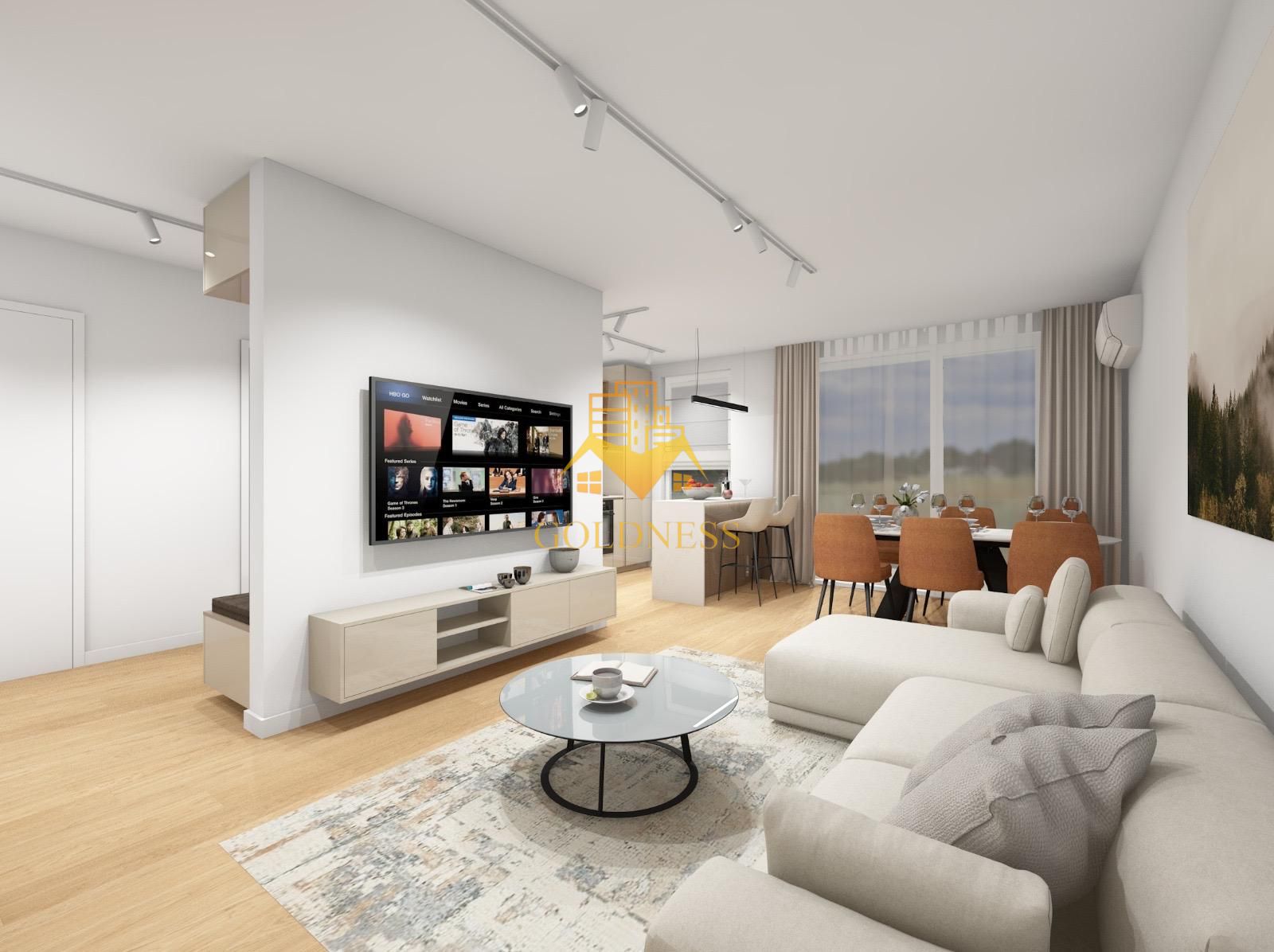 2 camere, LUX, AC, parcare, bloc nou, Plopilor Zona Parcul Rozelor — fotografia 10