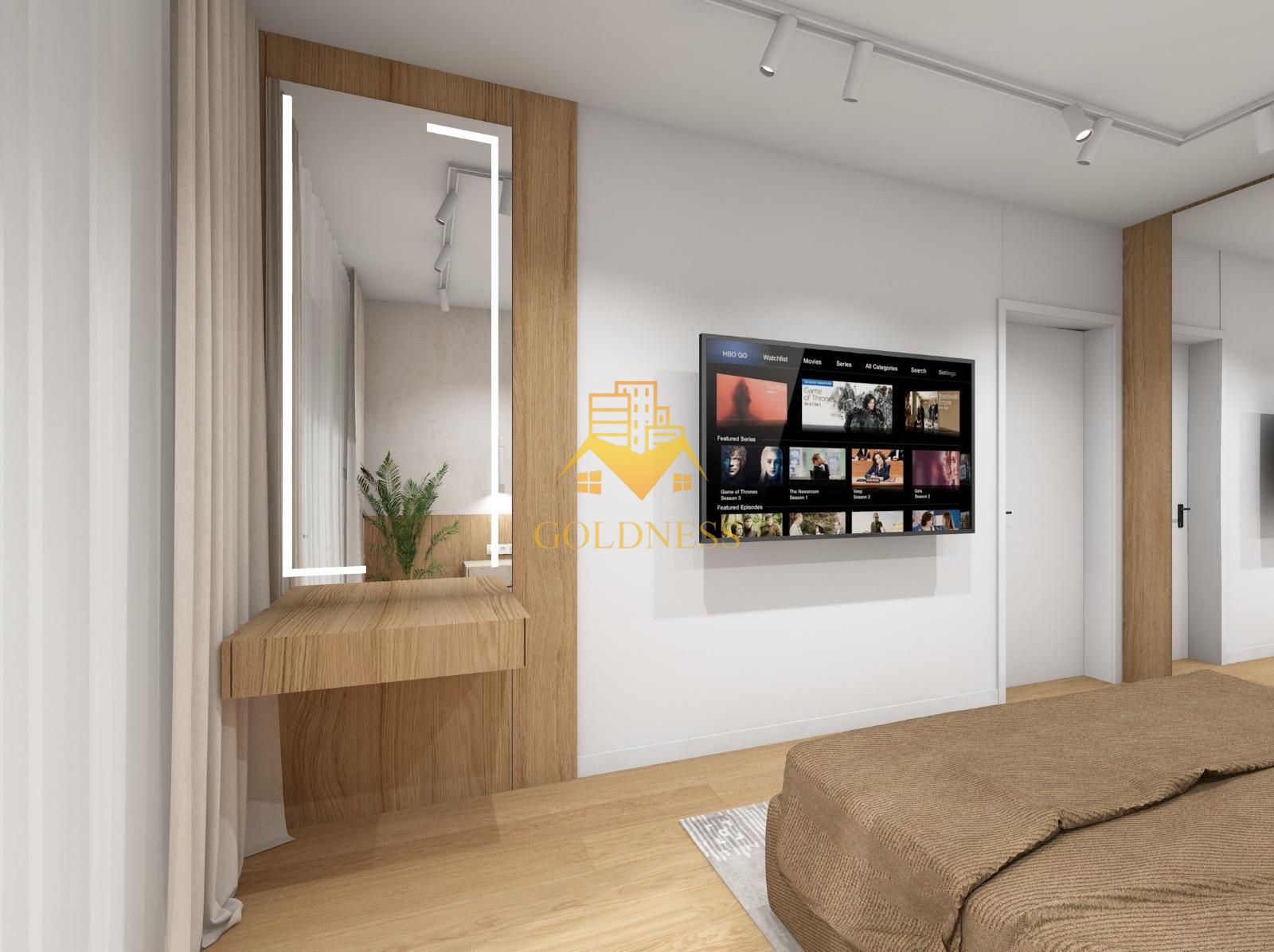 2 camere, LUX, AC, parcare, bloc nou, Plopilor Zona Parcul Rozelor — fotografia 11