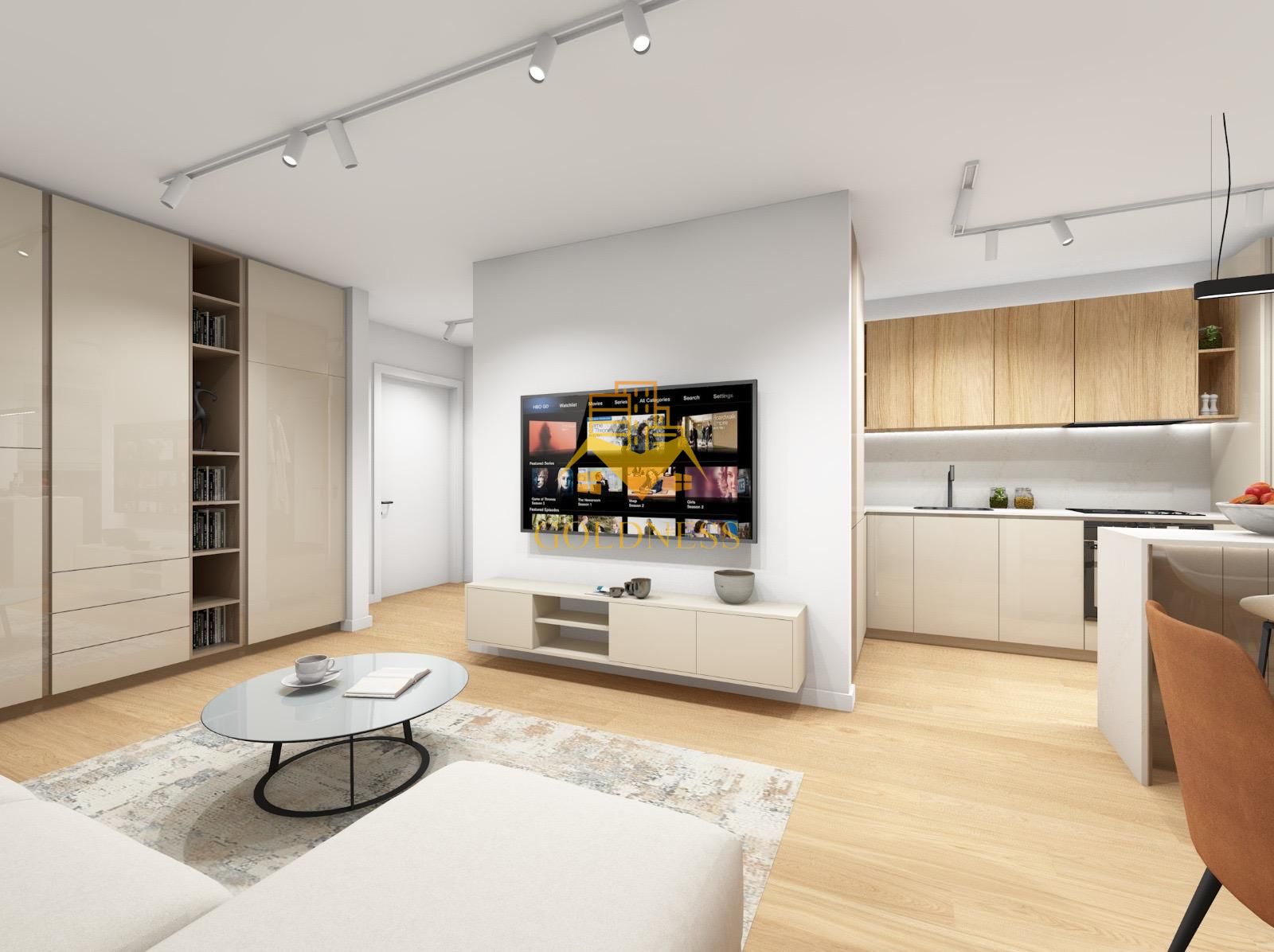 2 camere, LUX, AC, parcare, bloc nou, Plopilor Zona Parcul Rozelor — fotografia 12