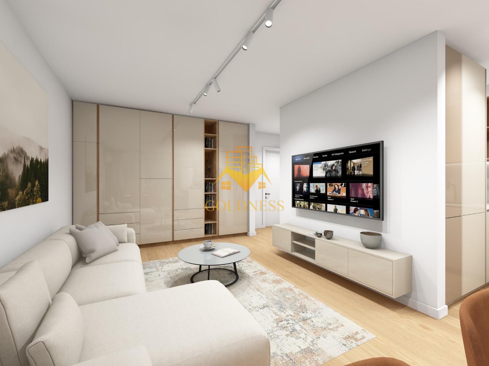 2 camere, LUX, AC, parcare, bloc nou, Plopilor Zona Parcul Rozelor — fotografia 4