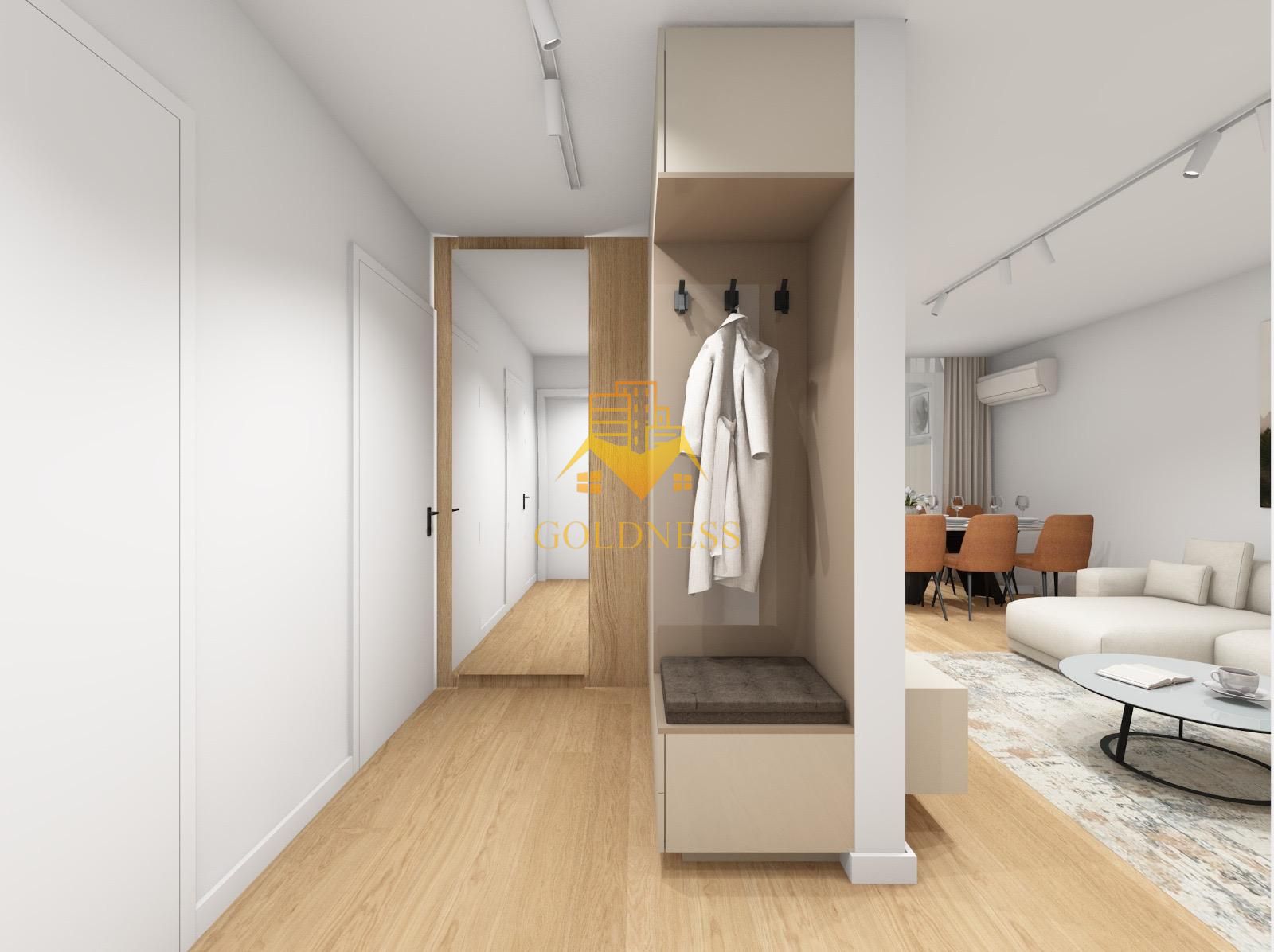 2 camere, LUX, AC, parcare, bloc nou, Plopilor Zona Parcul Rozelor — fotografia 7