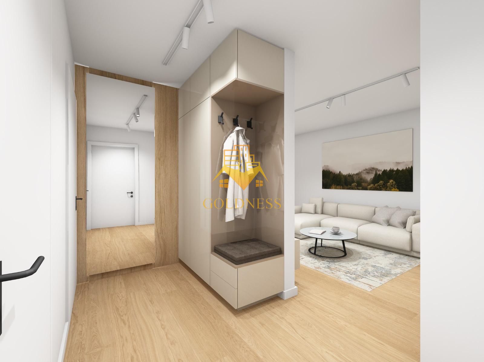 2 camere, LUX, AC, parcare, bloc nou, Plopilor Zona Parcul Rozelor — fotografia 9