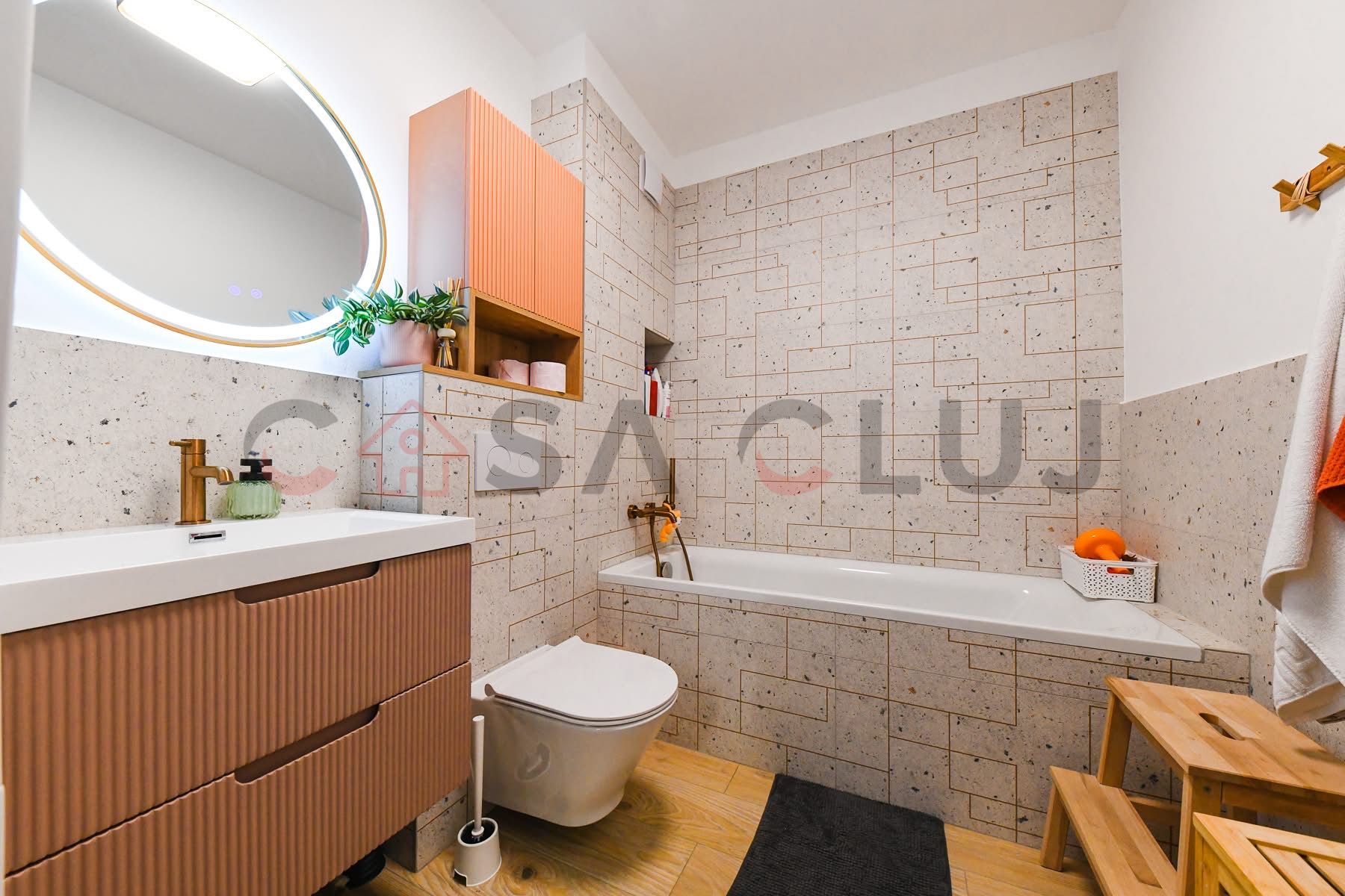 3 camere, bloc nou, etaj intermediar — fotografia 7