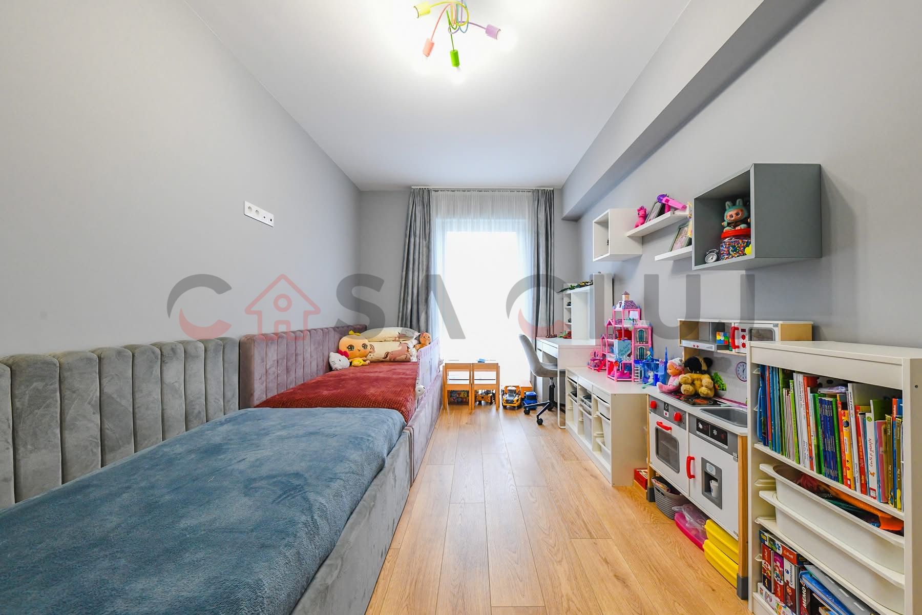 3 camere, bloc nou, etaj intermediar — fotografia 9