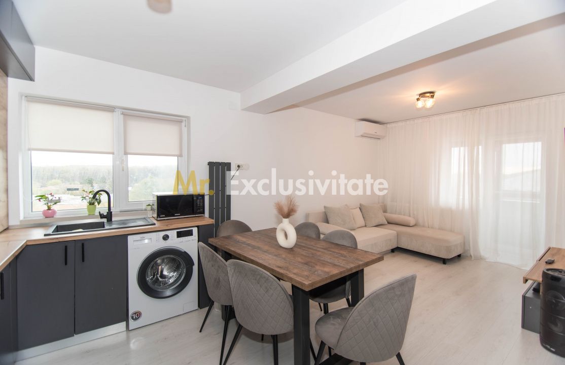 APARTAMENT 2 CAMERE - EREMIA - MOBILAT SI UTILAT - — fotografia 3
