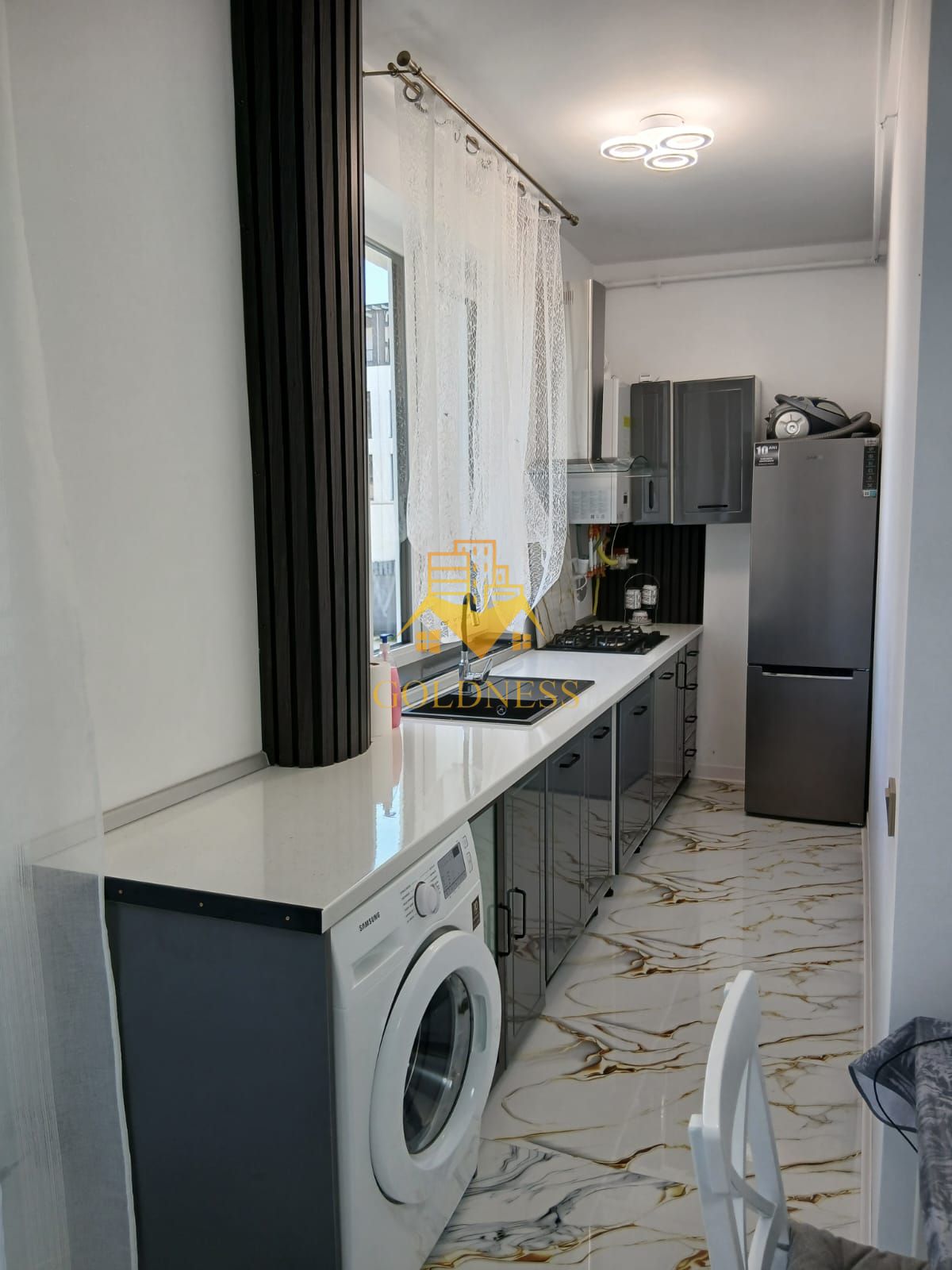 2 camere open space, Modern, Mega Image, Zona Cetatii, Floresti — fotografia 3