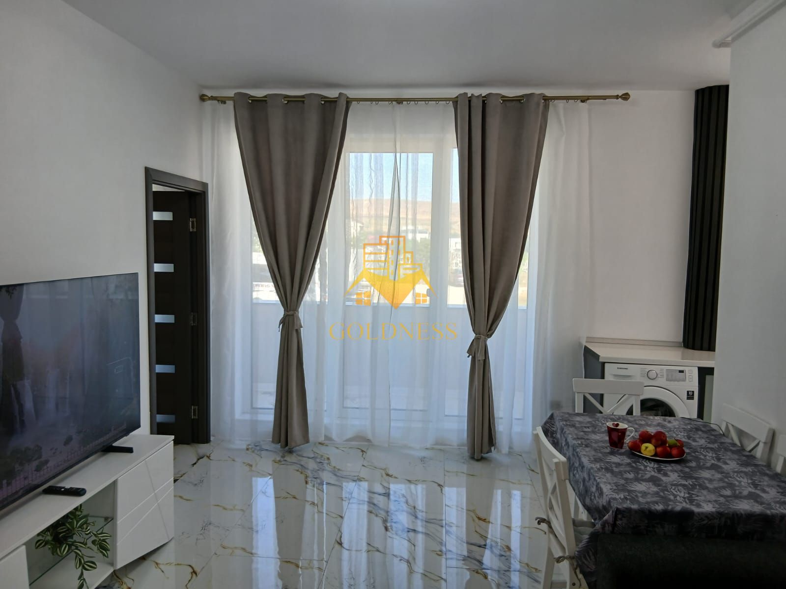 2 camere open space, Modern, Mega Image, Zona Cetatii, Floresti — fotografia 6