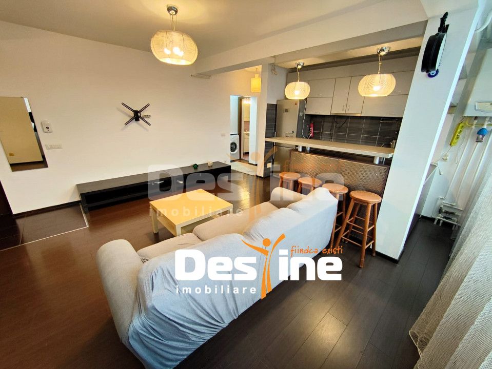 Apartament 3c mobilat și utilat, cu balcon + loc parcare — fotografia 3