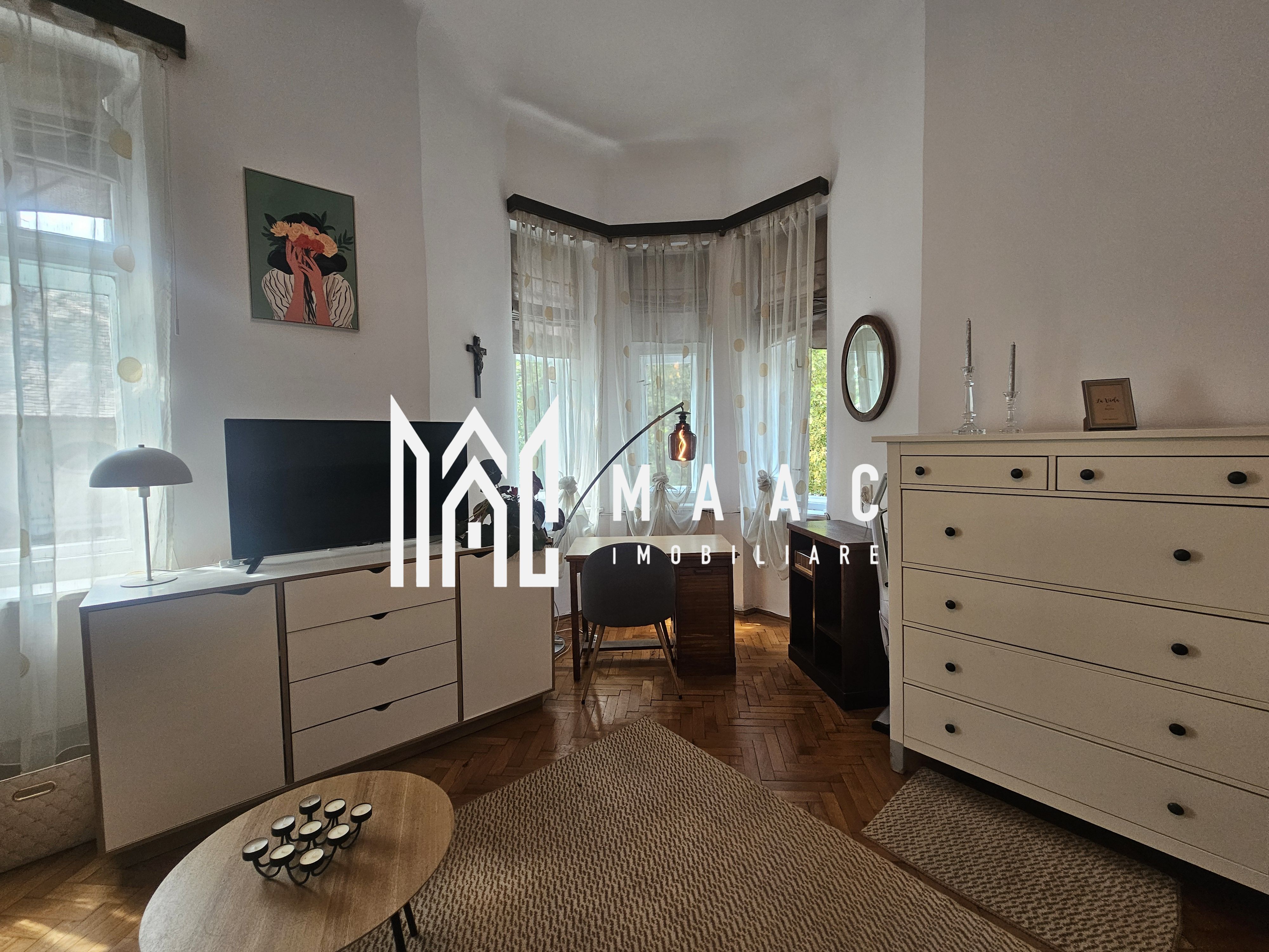 Garsonieră de închiriat | Sibiu, Central | 40 mp | curte — fotografia 3